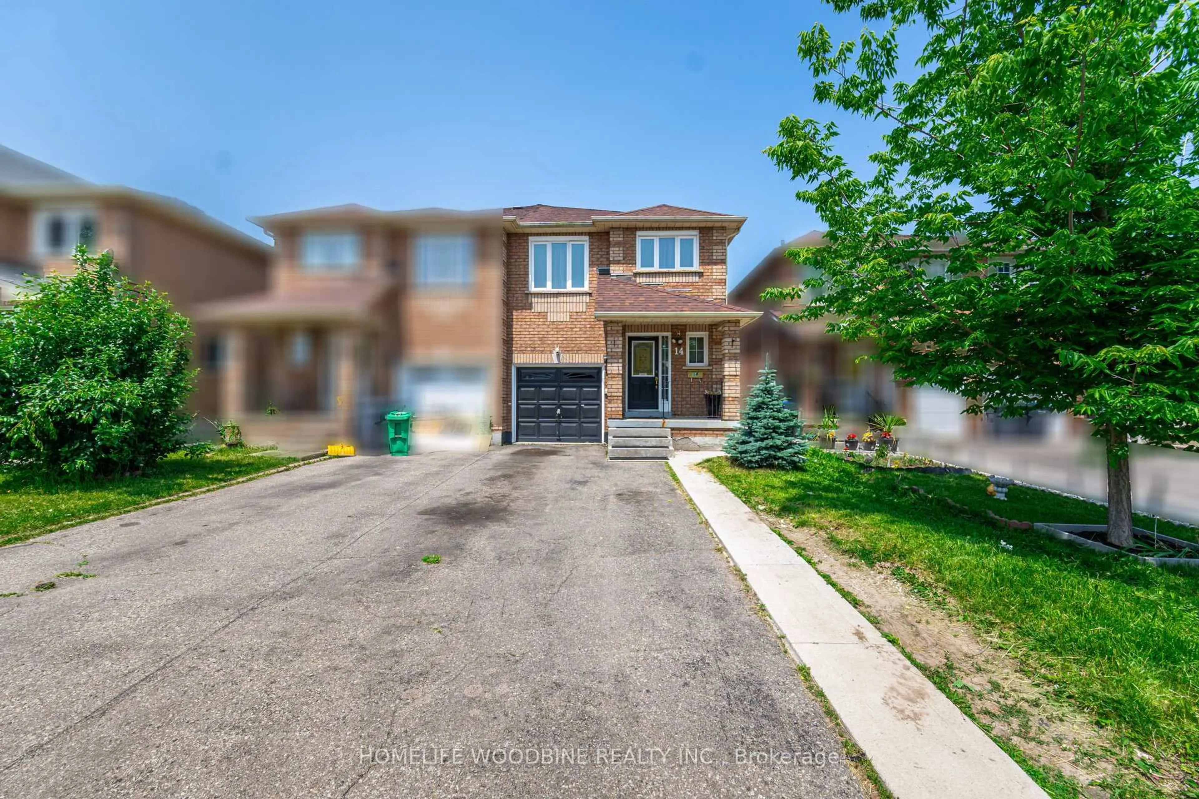 Home with brick exterior material, street for 14 Tessler Cres, Brampton Ontario L6X 4P8