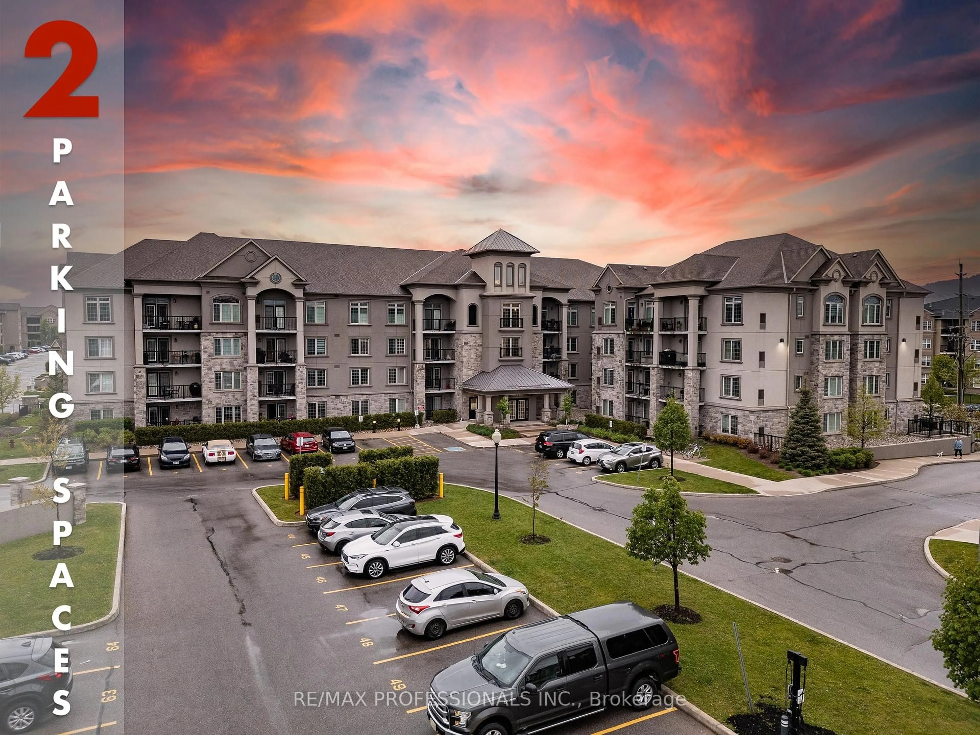 A pic from outside/outdoor area/front of a property/back of a property/a pic from drone, unknown for 1440 Main St #108, Milton Ontario L9T 8W3