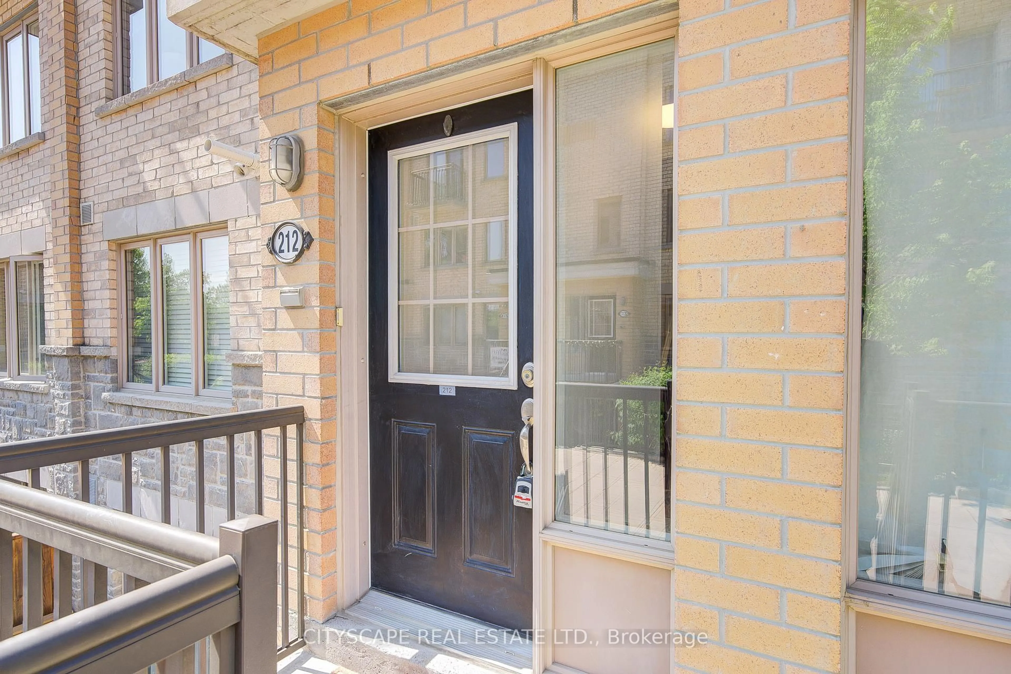 Indoor entryway for 16 Foundry Ave #212, Toronto Ontario M6H 0A9