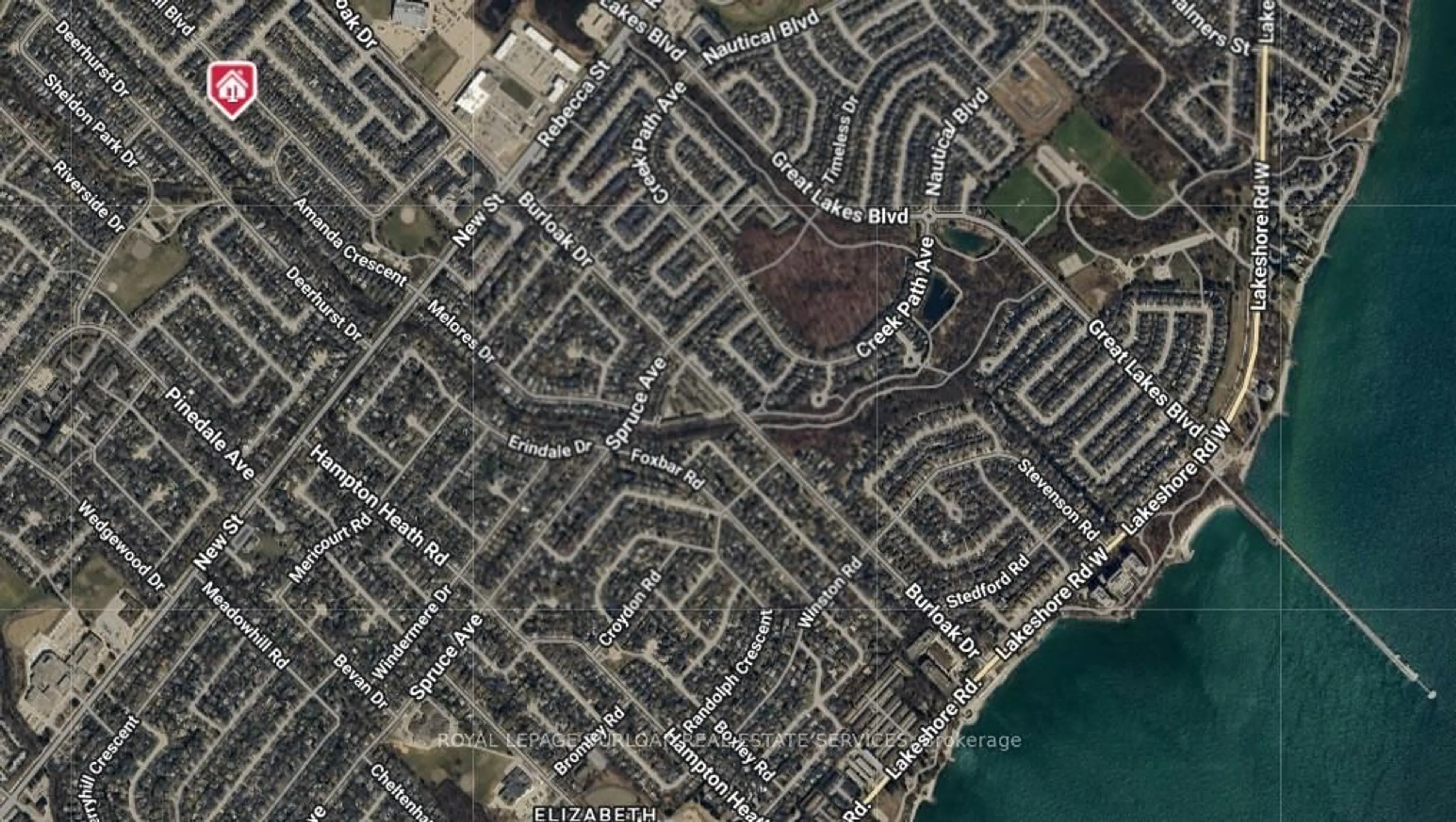Picture of a map for 561 Phoebe Cres, Burlington Ontario L7L 6H6