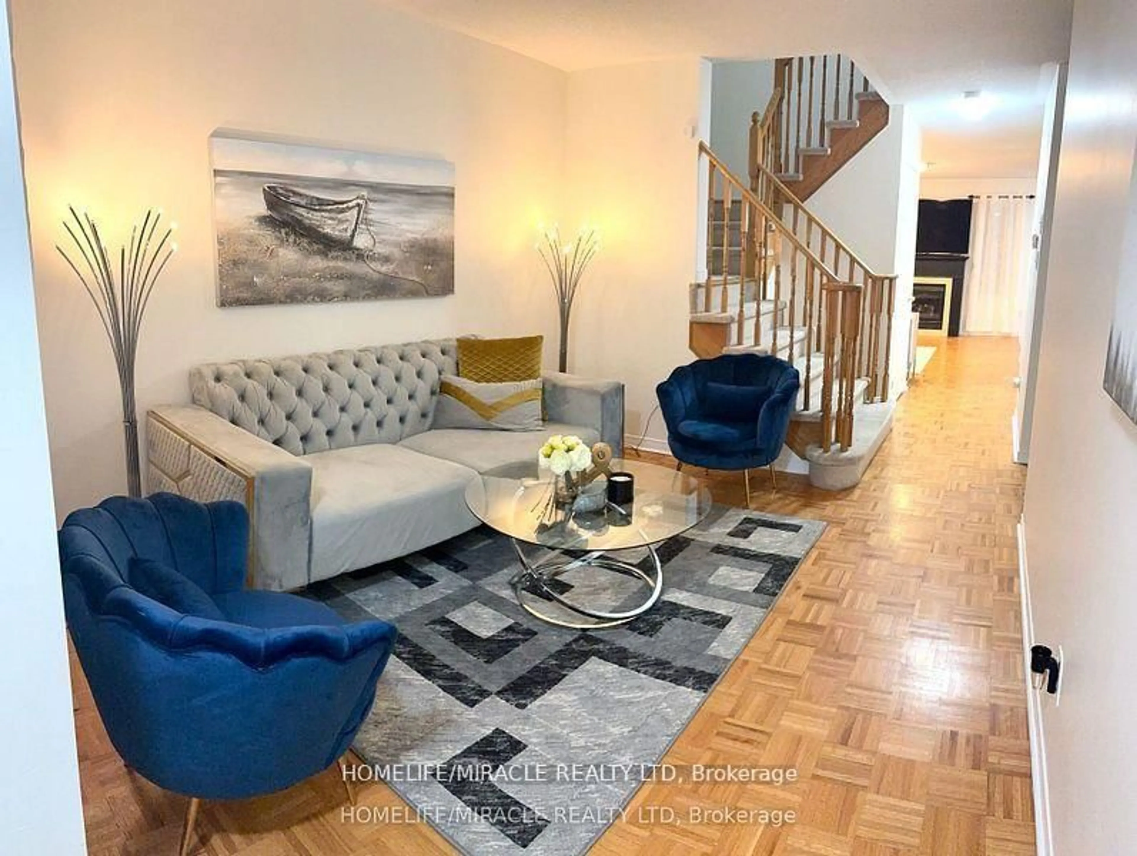 Living room with furniture, unknown for 10 Brucewood Rd #151, Brampton Ontario L6R 3N2