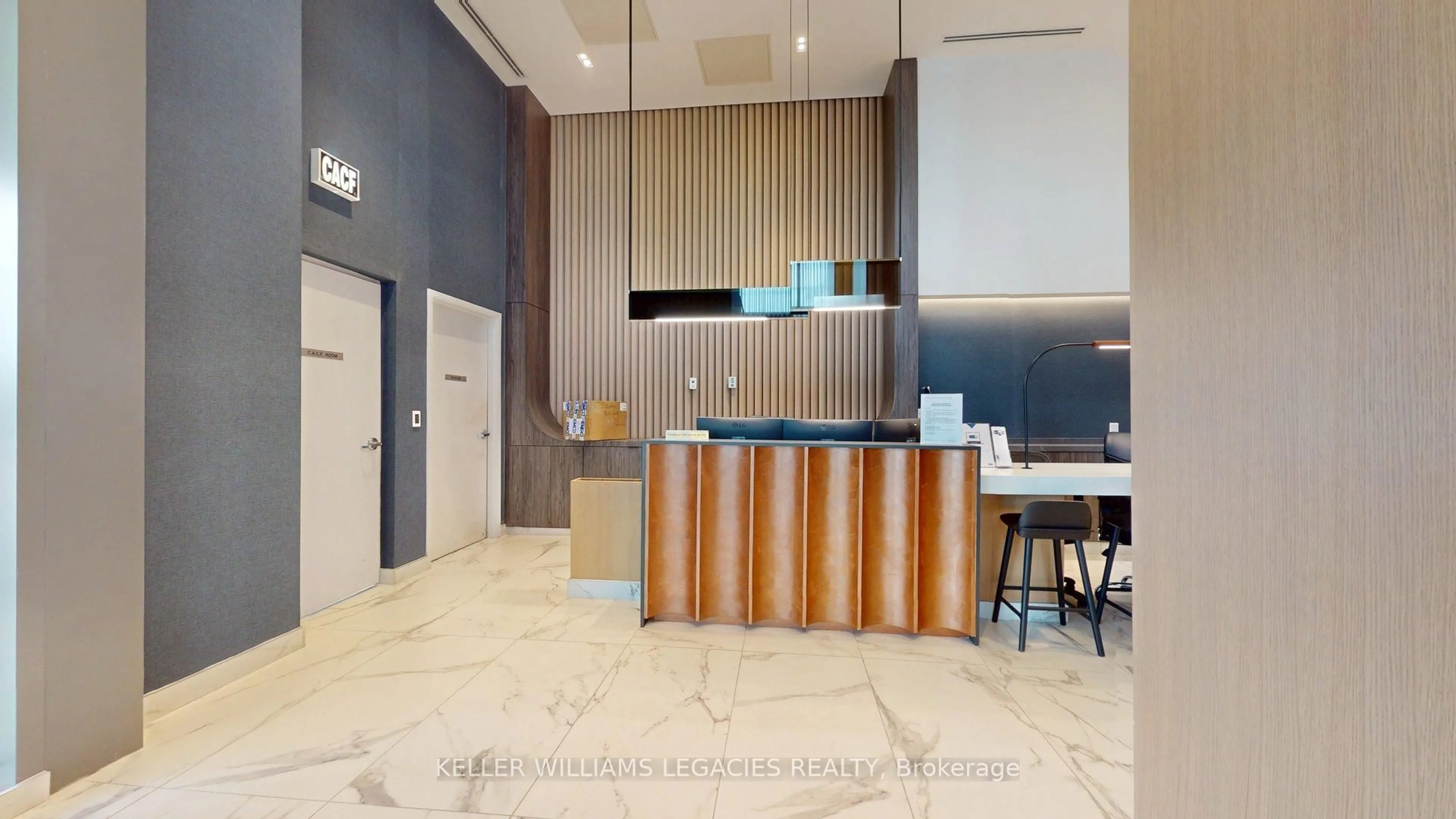 Indoor foyer for 1195 The Queens Way #303, Toronto Ontario M8Z 0H1
