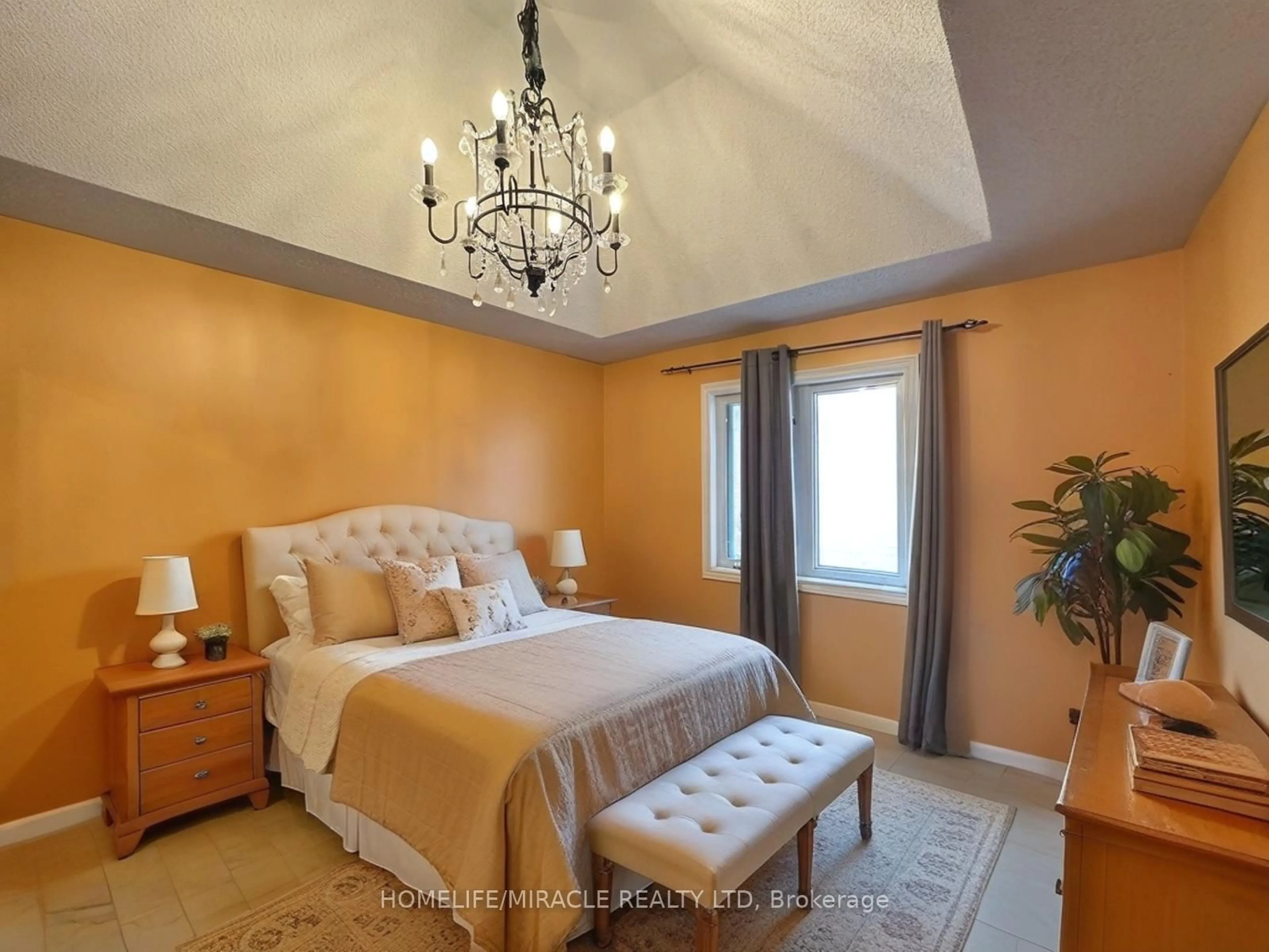 Bedroom with bed, unknown for 43 Wildsky Rd, Brampton Ontario L6Y 5P9