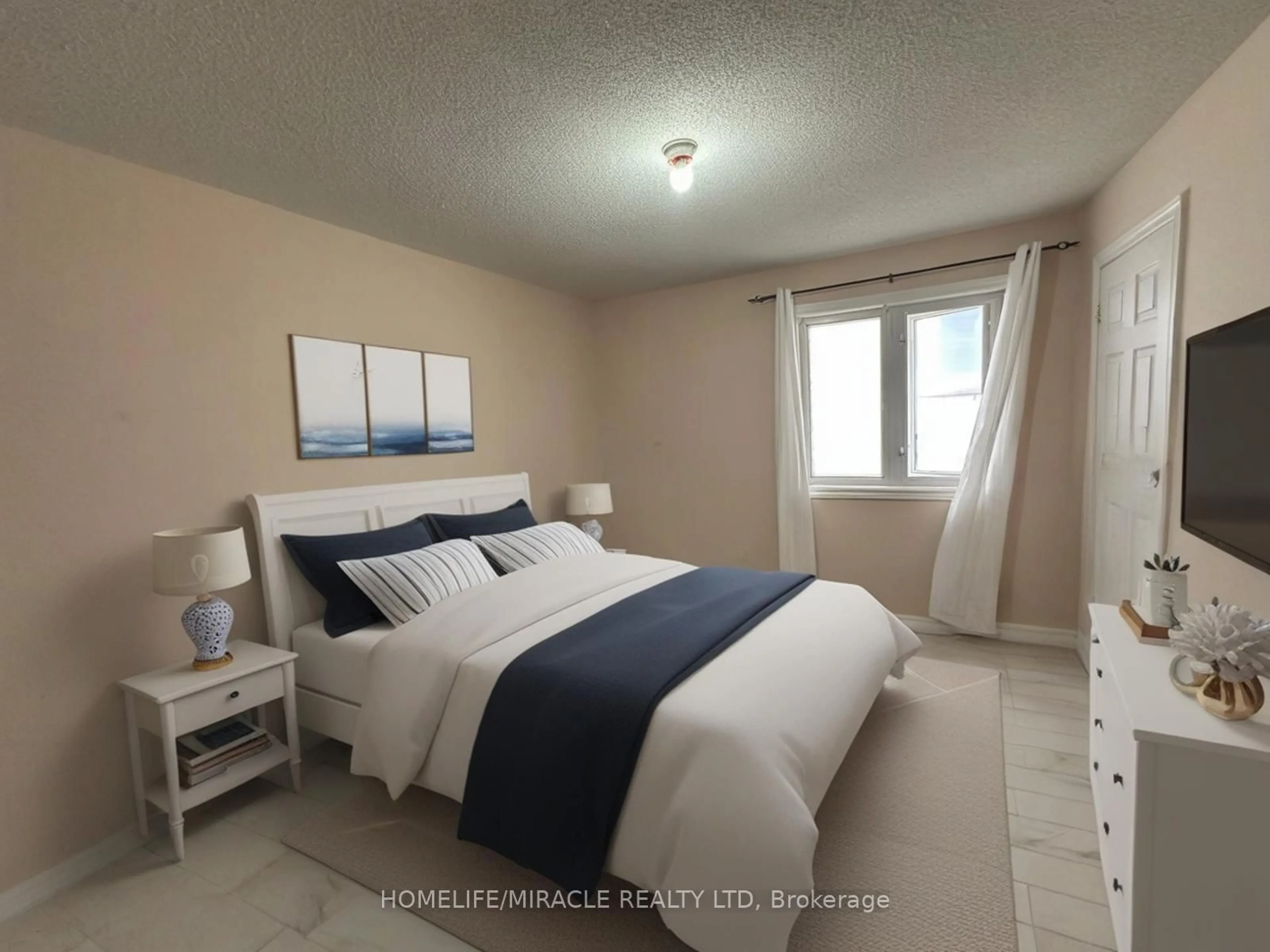 Bedroom with bed, unknown for 43 Wildsky Rd, Brampton Ontario L6Y 5P9