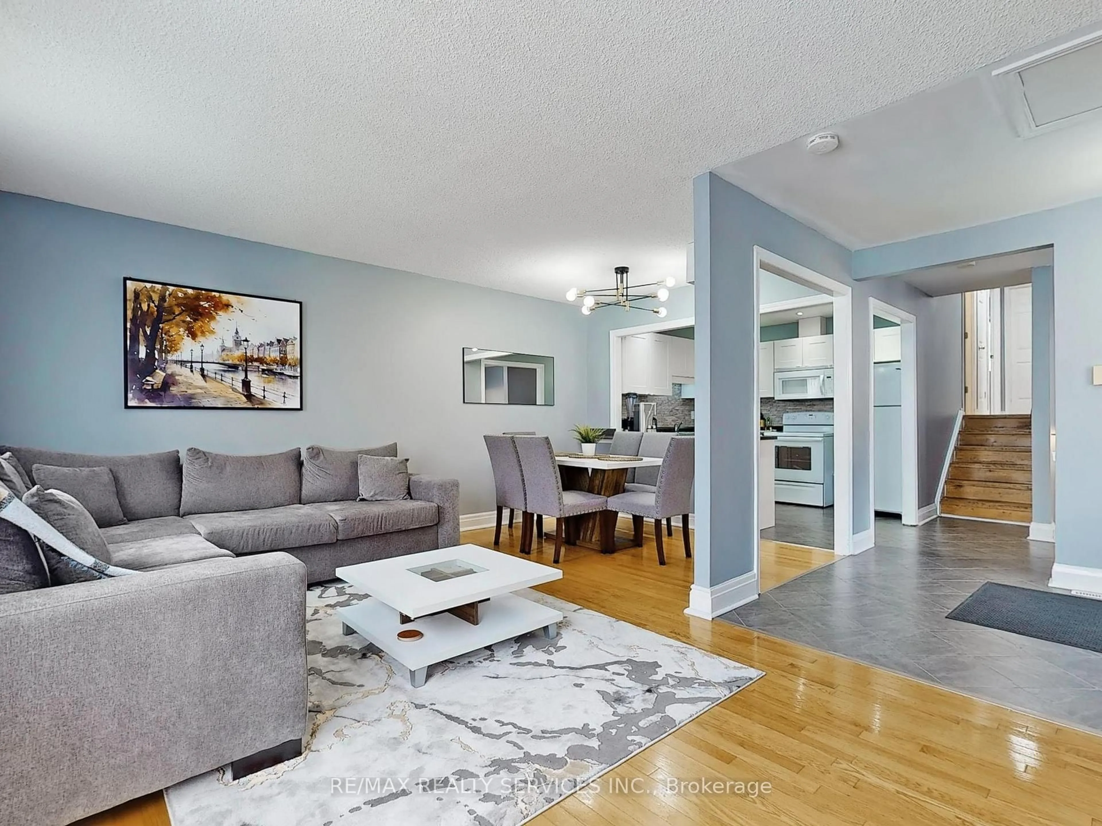 Living room with furniture, unknown for 261 Hansen Rd, Brampton Ontario L6V 2T5