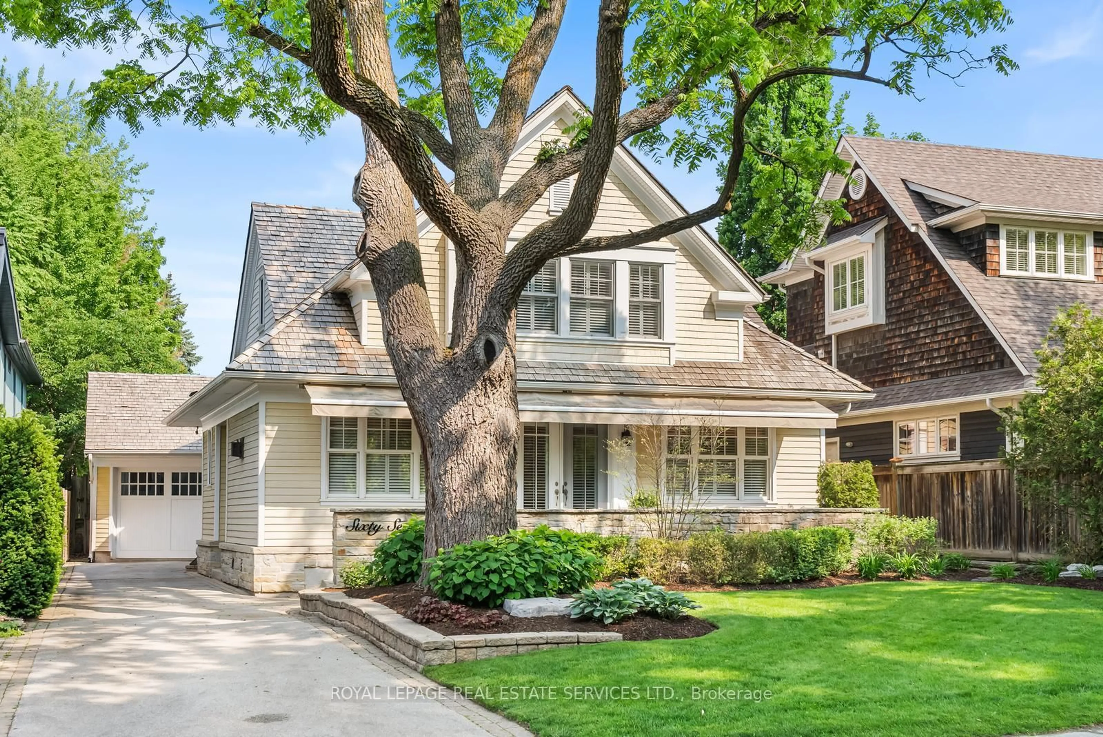 Home with brick exterior material, street for 67 Burnet St, Oakville Ontario L6K 1B8