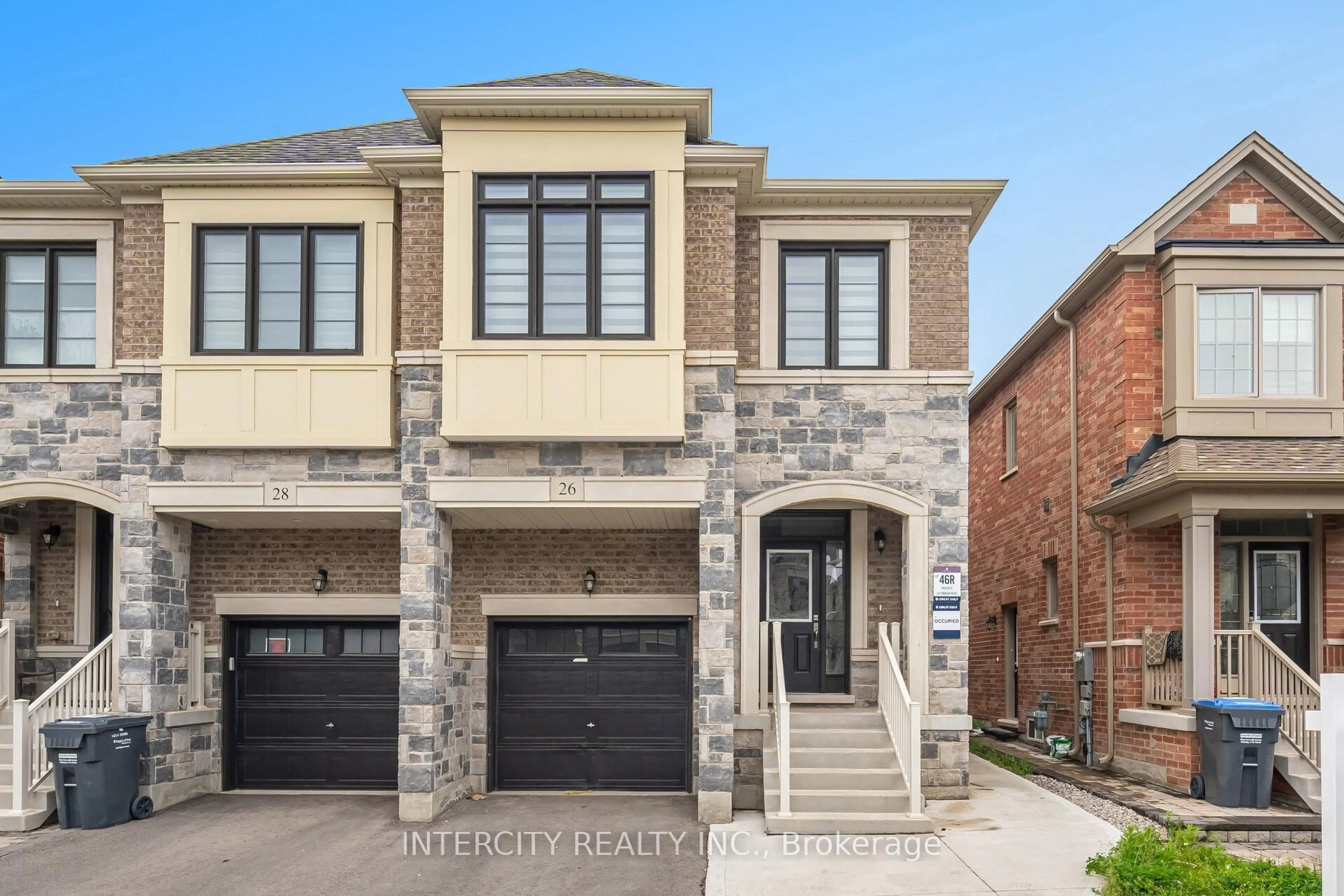 Home with brick exterior material, street for 26 Fordham Rd, Brampton Ontario L6Y 6J6