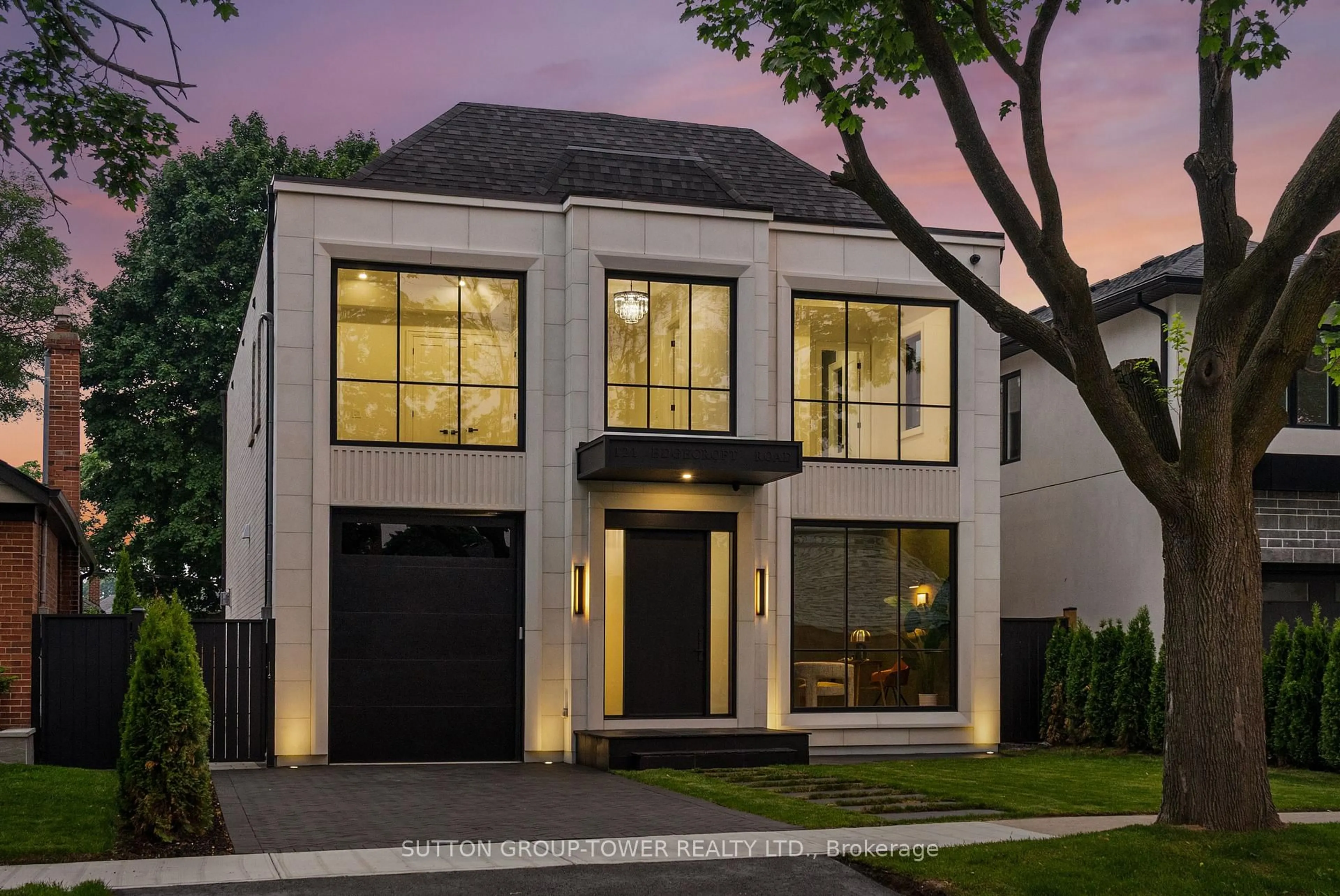 Home with brick exterior material, street for 121 Edgecroft Rd, Toronto Ontario M8Z 2C2
