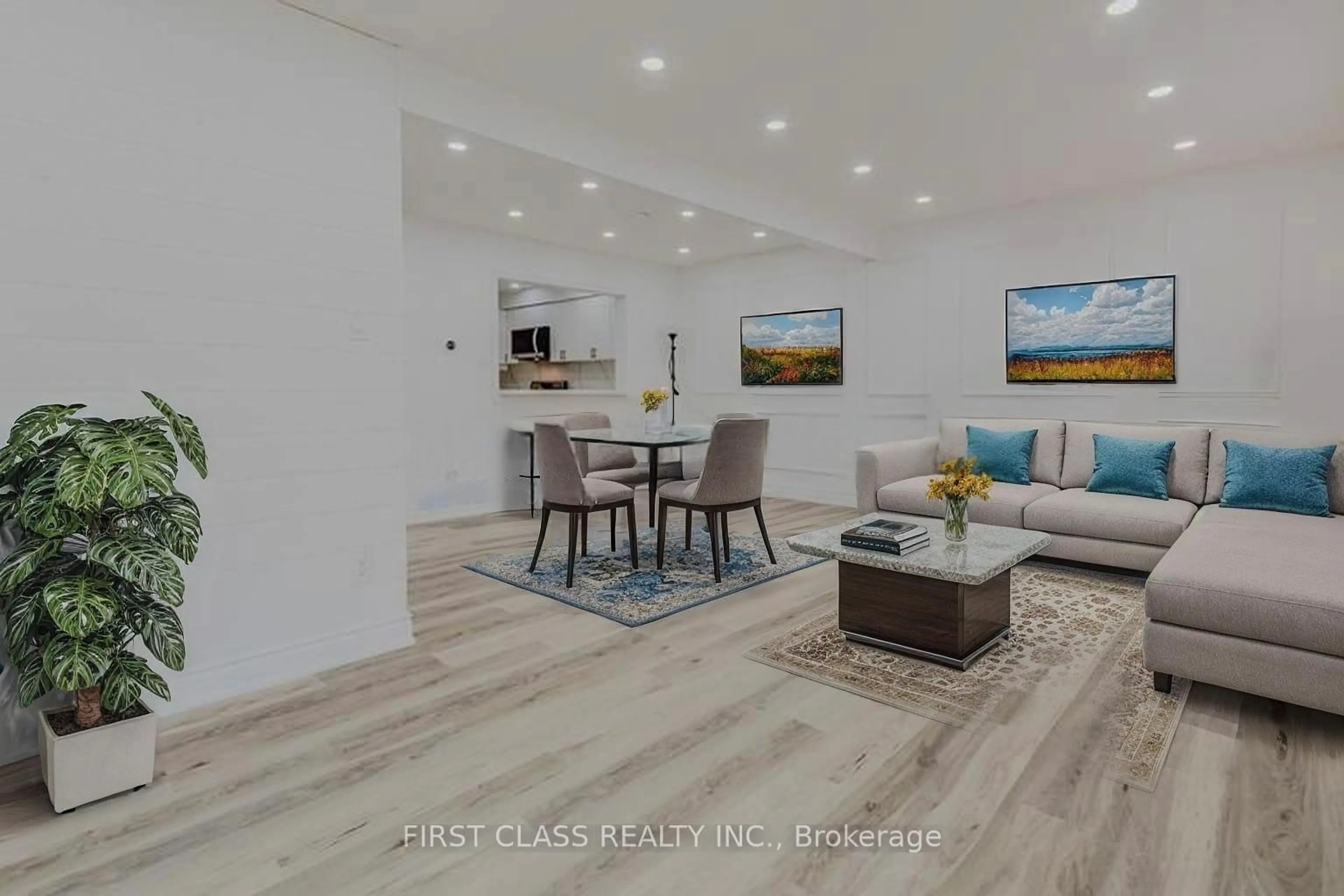 Living room with furniture, unknown for 75 Royal Salisbury Way, Brampton Ontario L6V 3J3