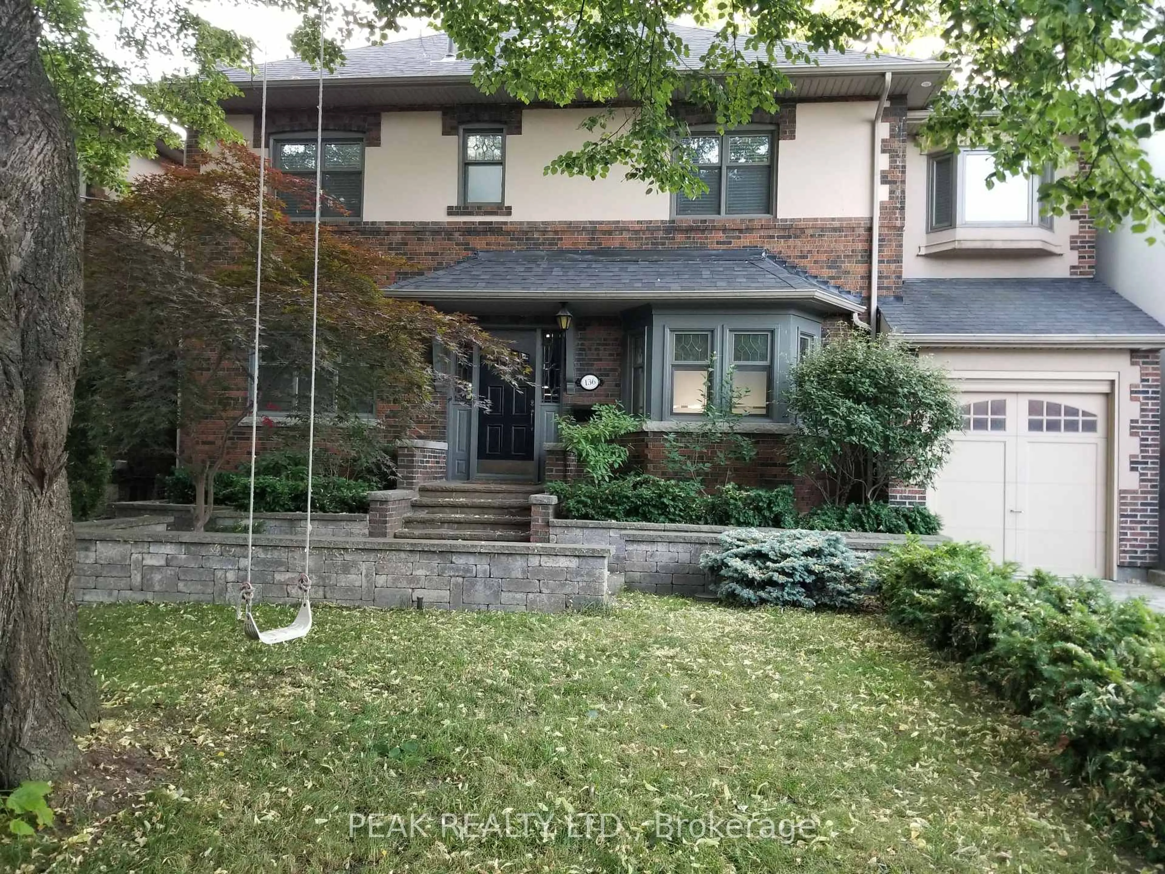 Home with brick exterior material, street for 136 Humbercrest Blvd, Toronto Ontario M6S 4L3
