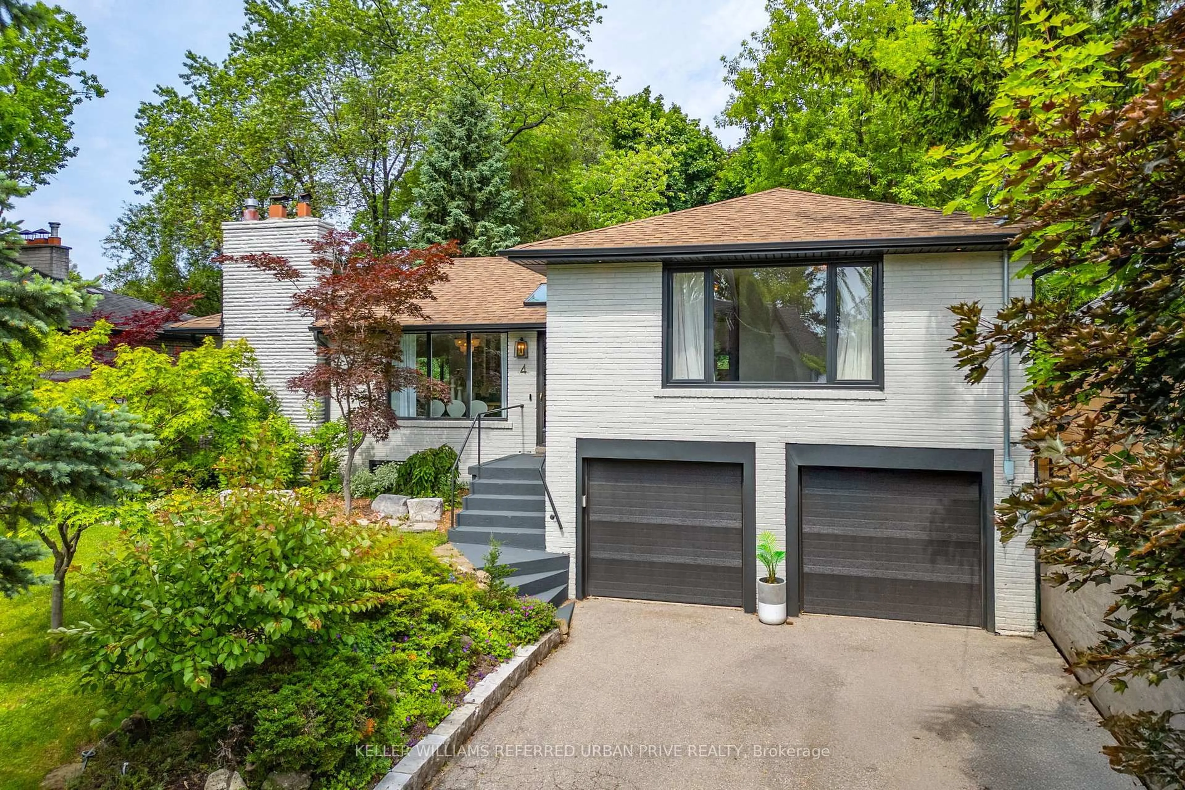 Home with brick exterior material, street for 4 Pinehurst Cres, Toronto Ontario M9A 3A5