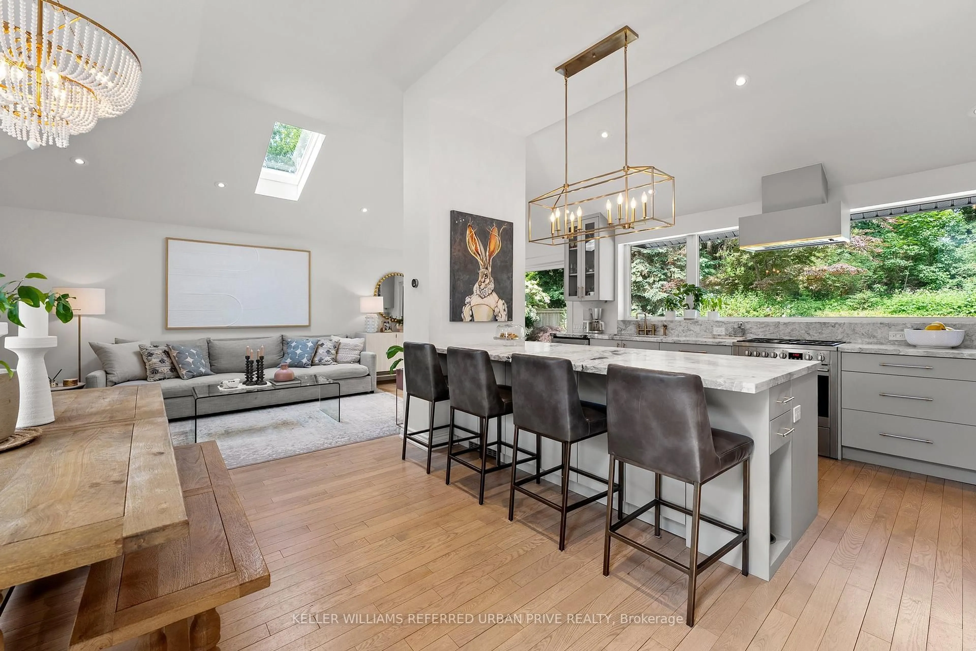 Open concept kitchen, unknown for 4 Pinehurst Cres, Toronto Ontario M9A 3A5