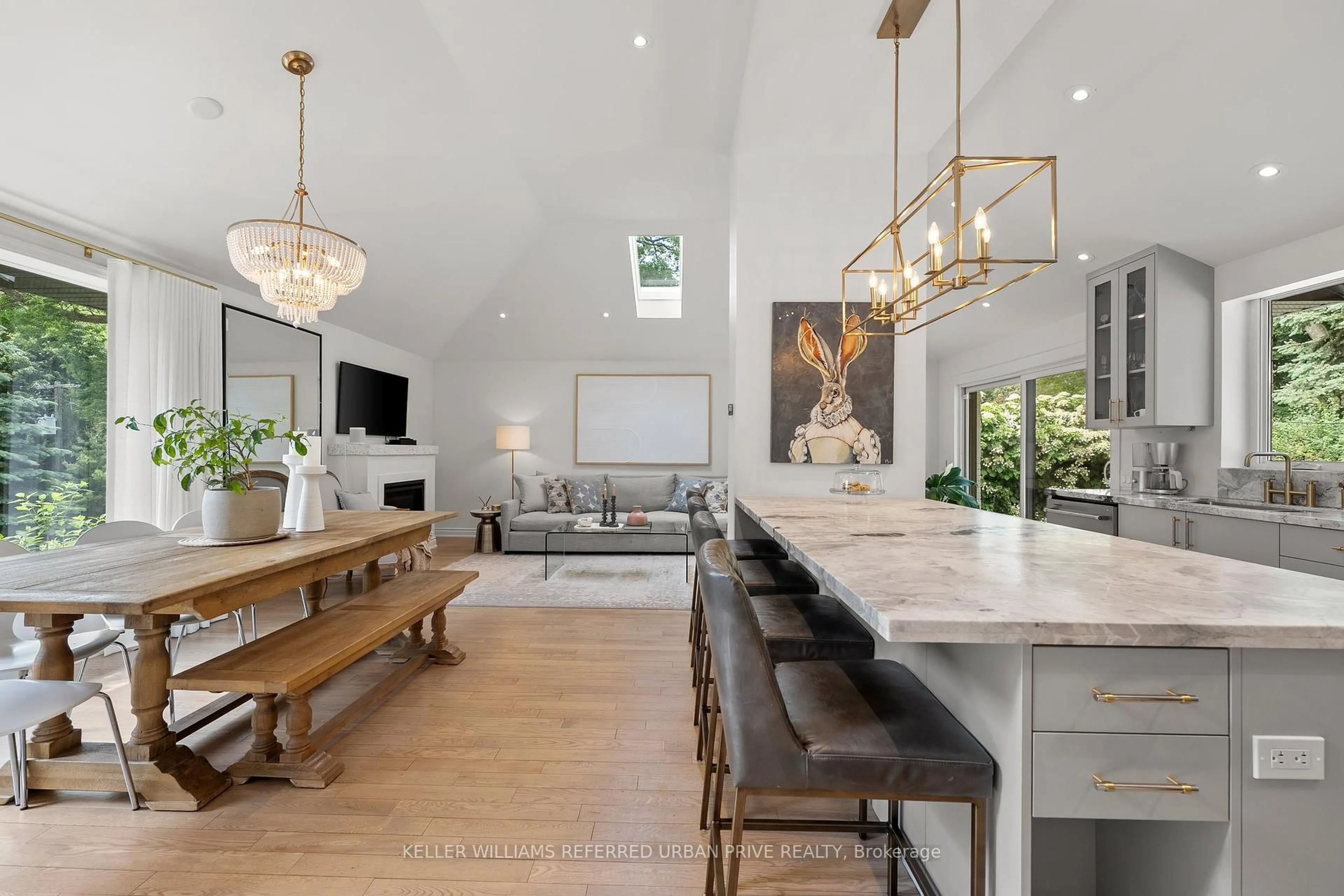 Open concept kitchen, unknown for 4 Pinehurst Cres, Toronto Ontario M9A 3A5