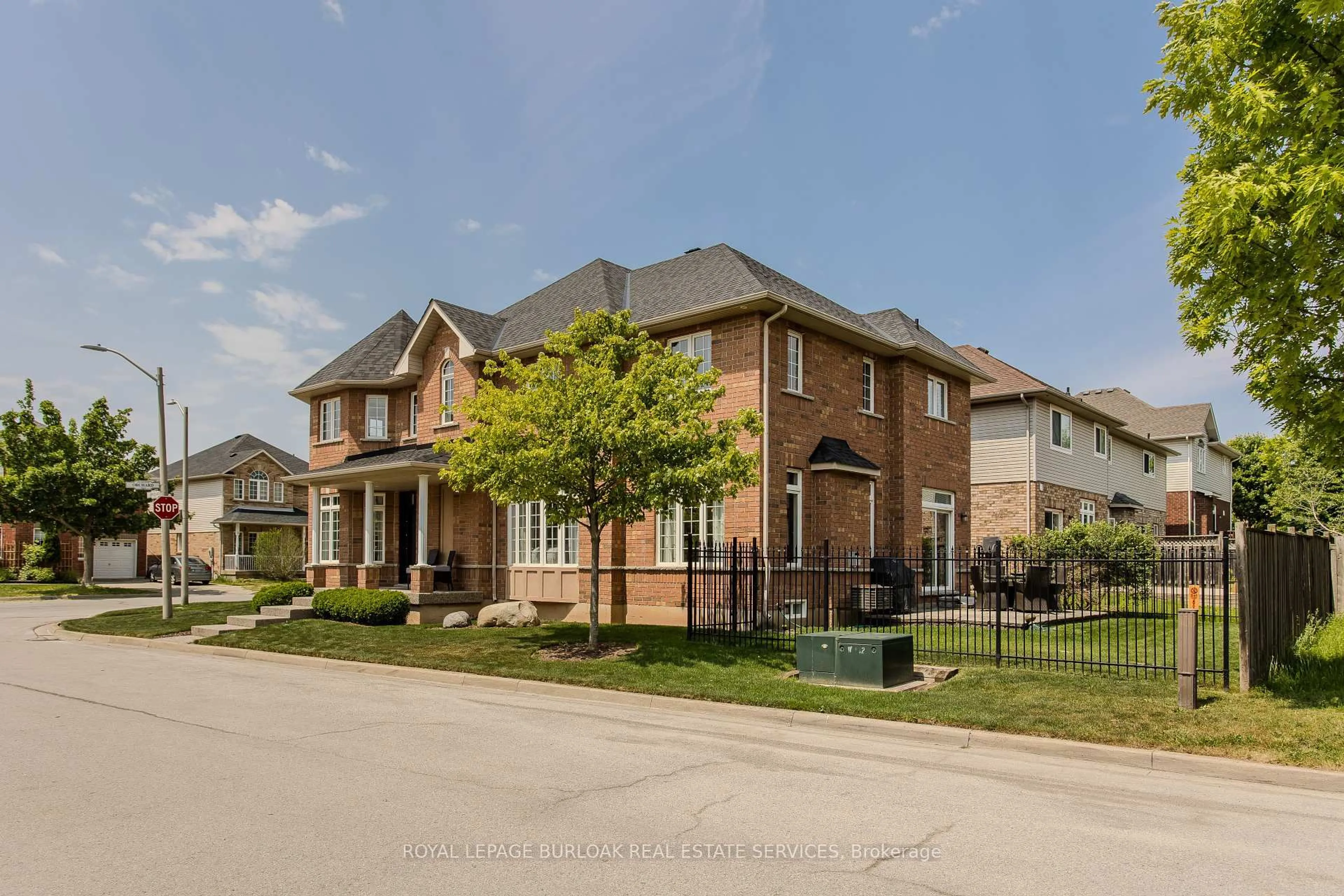 Home with brick exterior material, street for 2317 Orchard Rd, Burlington Ontario L7L 7E3
