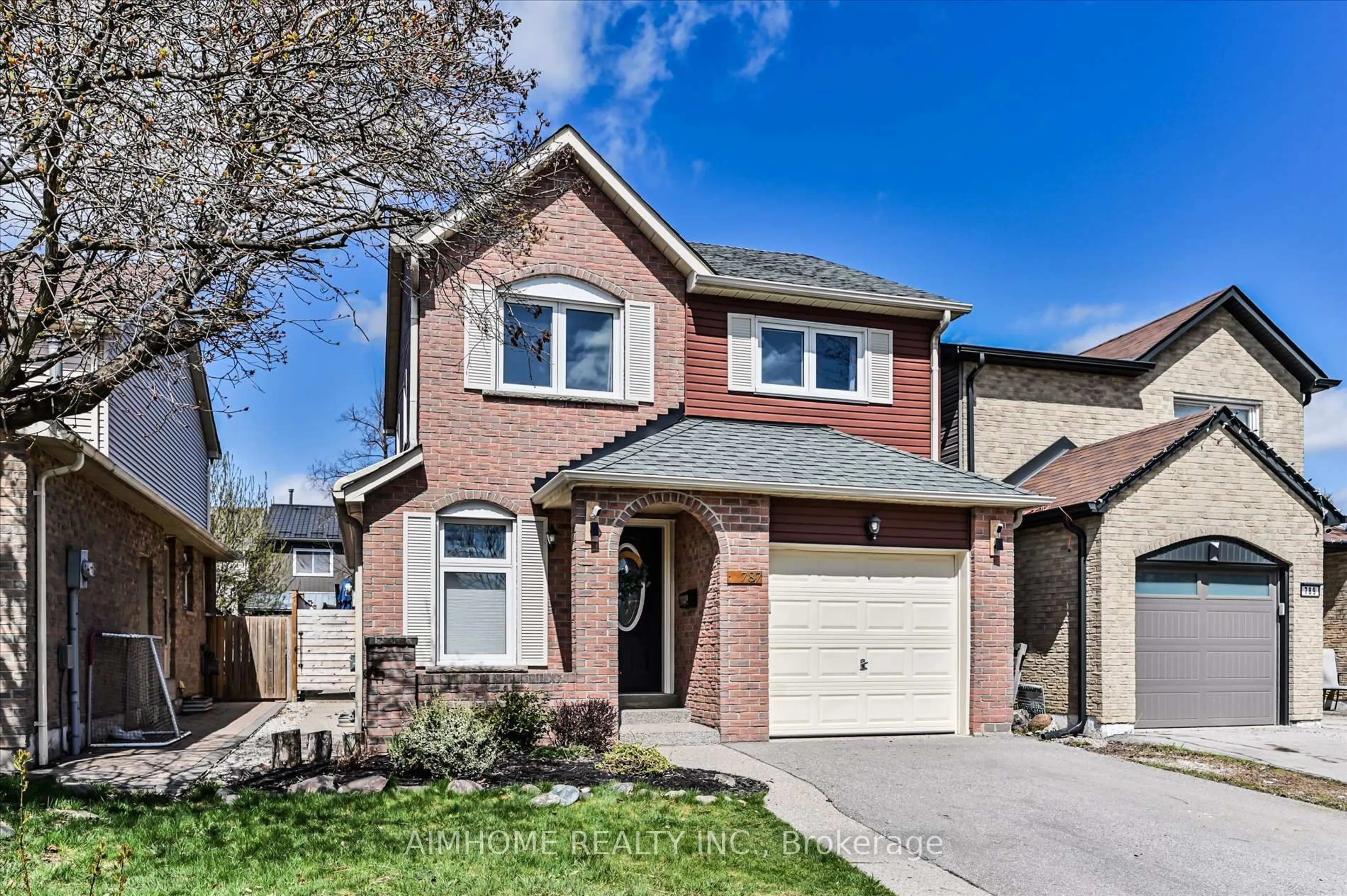 Home with brick exterior material, street for 787 Roseheath Dr, Milton Ontario L9T 4M4