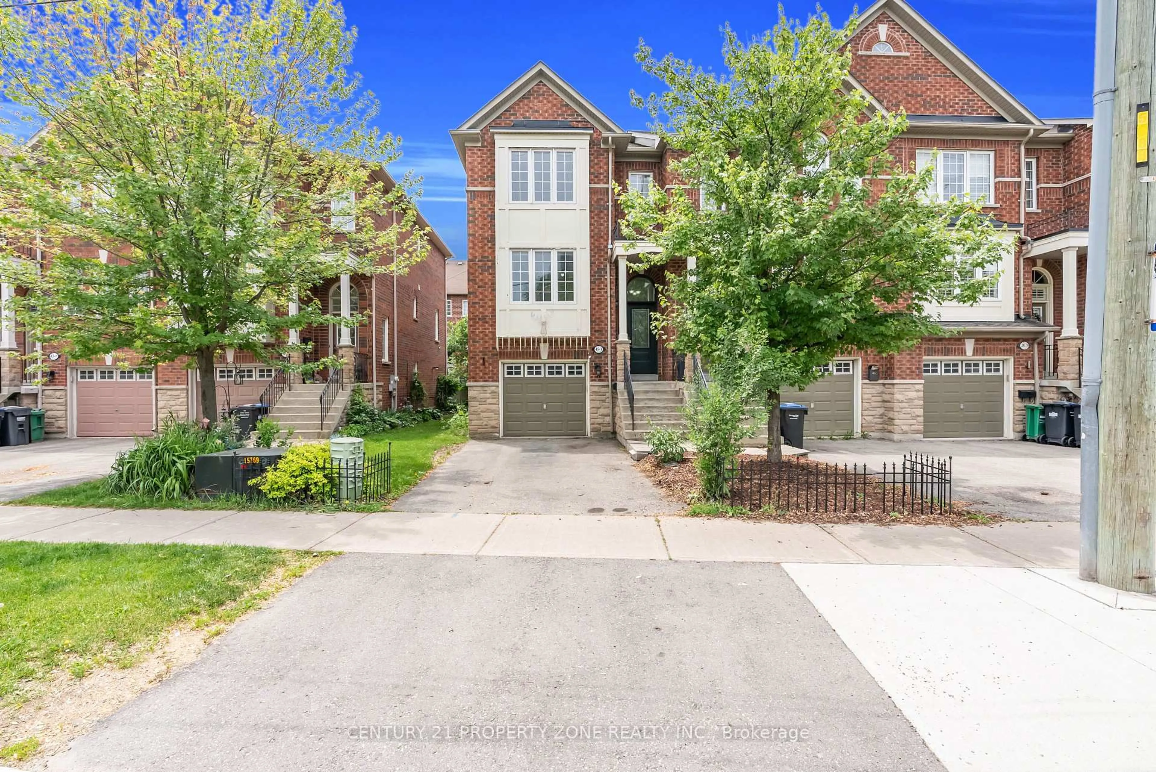 Home with brick exterior material, street for 45 1-Mcmurchy Ave, Brampton Ontario L6X 1X4
