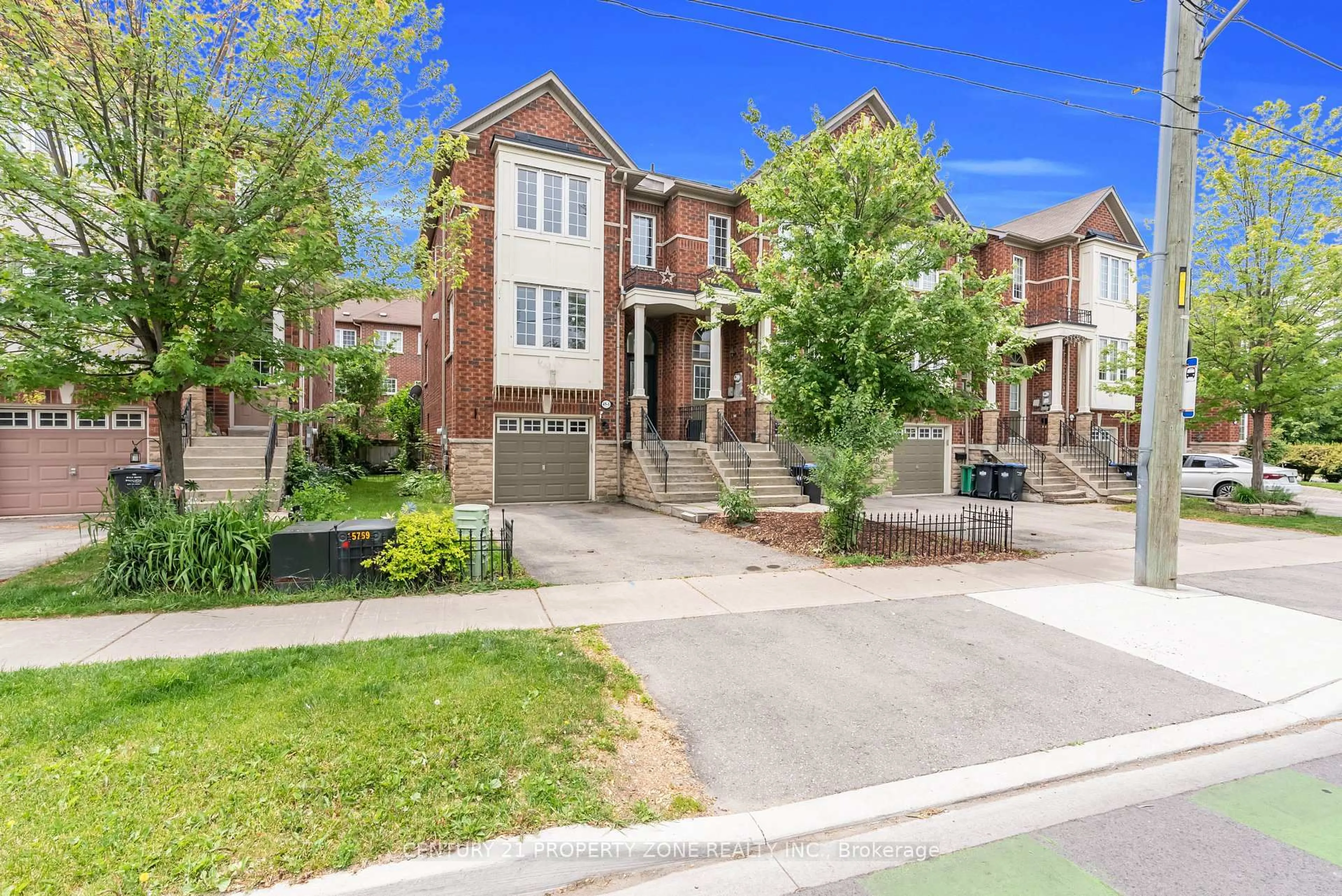 Home with brick exterior material, street for 45 1-Mcmurchy Ave, Brampton Ontario L6X 1X4