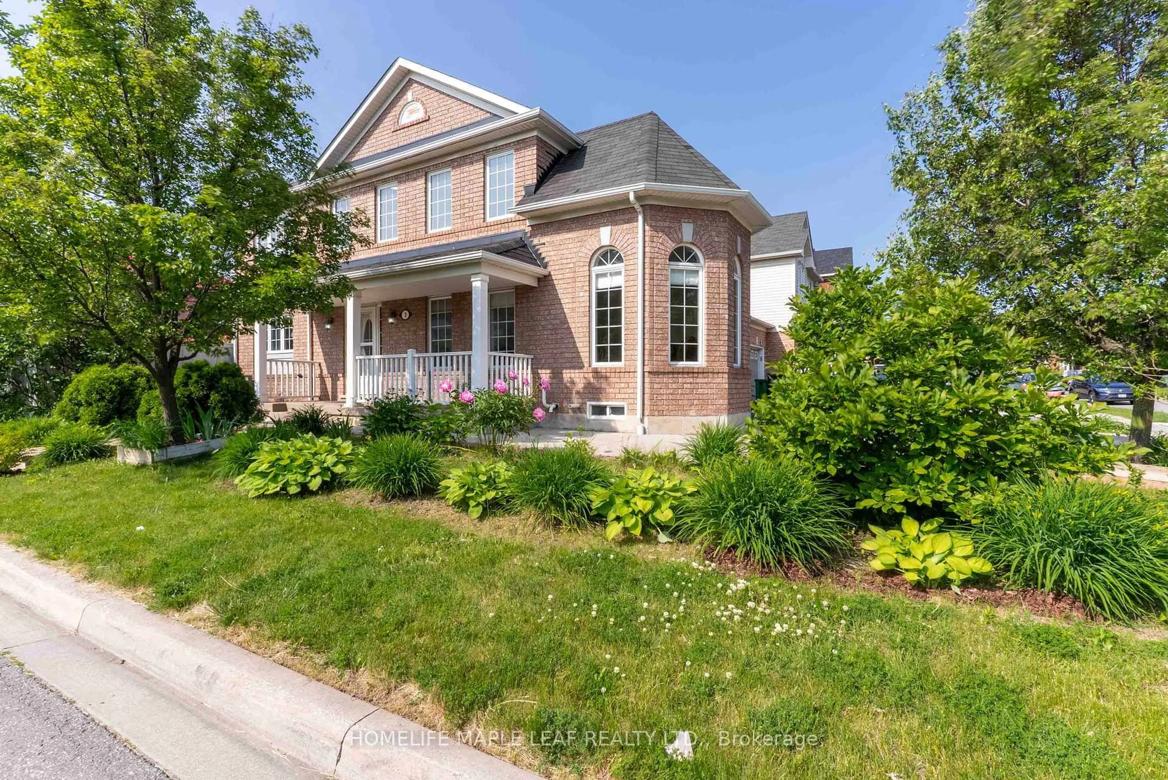 Home with brick exterior material, street for 3 Decker Hollow Circ, Brampton Ontario L6X 0L1