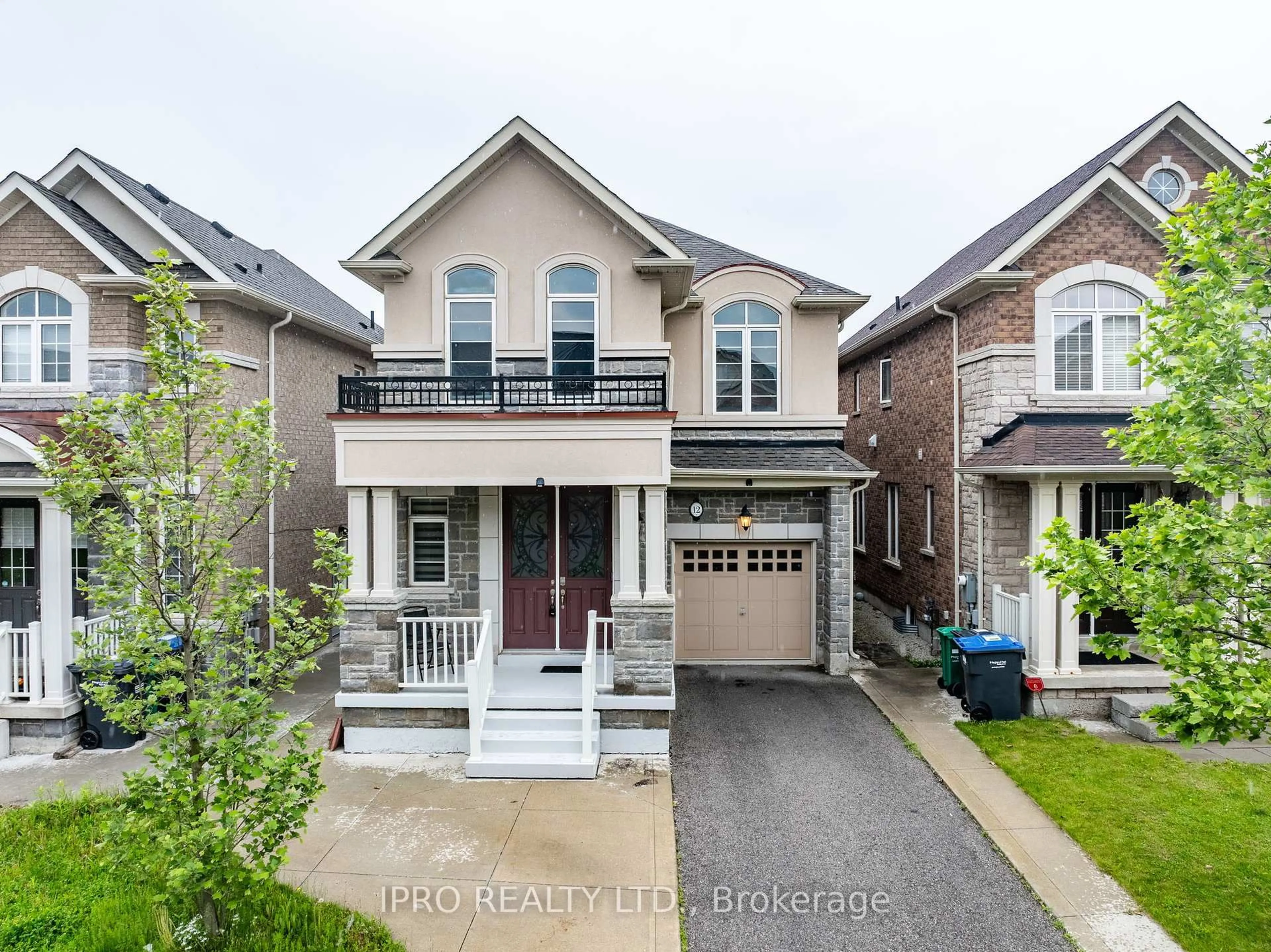 Home with brick exterior material, street for 12 Goodsway Tr, Brampton Ontario L7A 4A3
