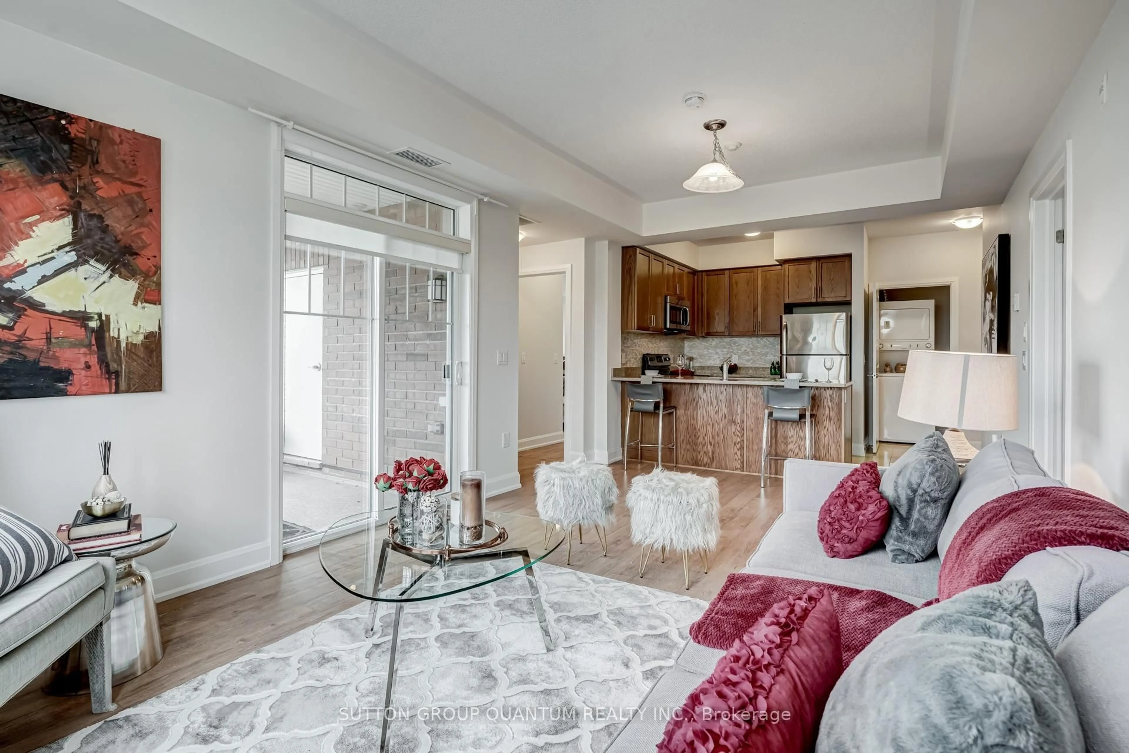 Living room with furniture, unknown for 275 Roxton Rd #201, Oakville Ontario L6H 7K3