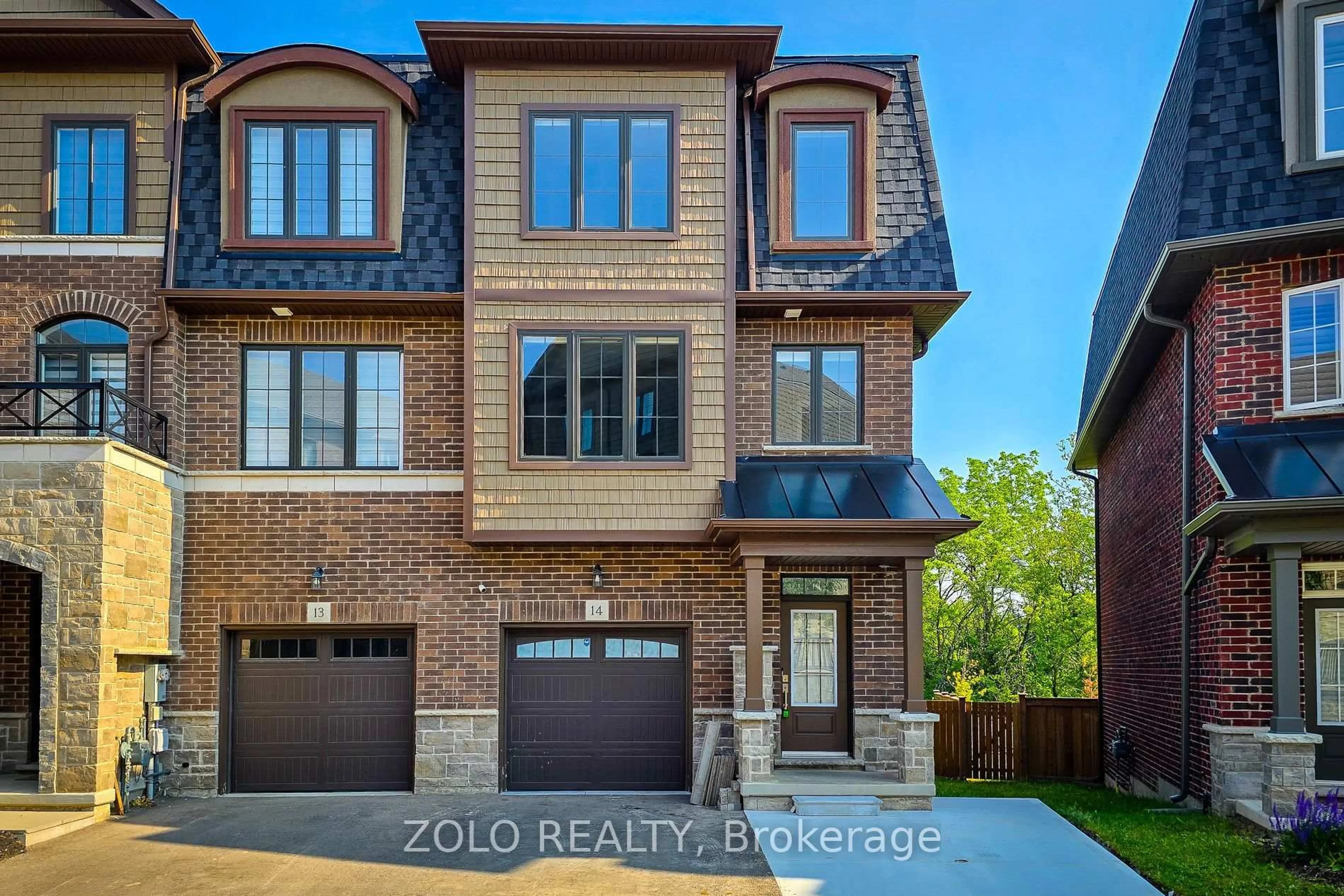 Home with brick exterior material, street for 445 Ontario St #14, Milton Ontario L9T 9K2