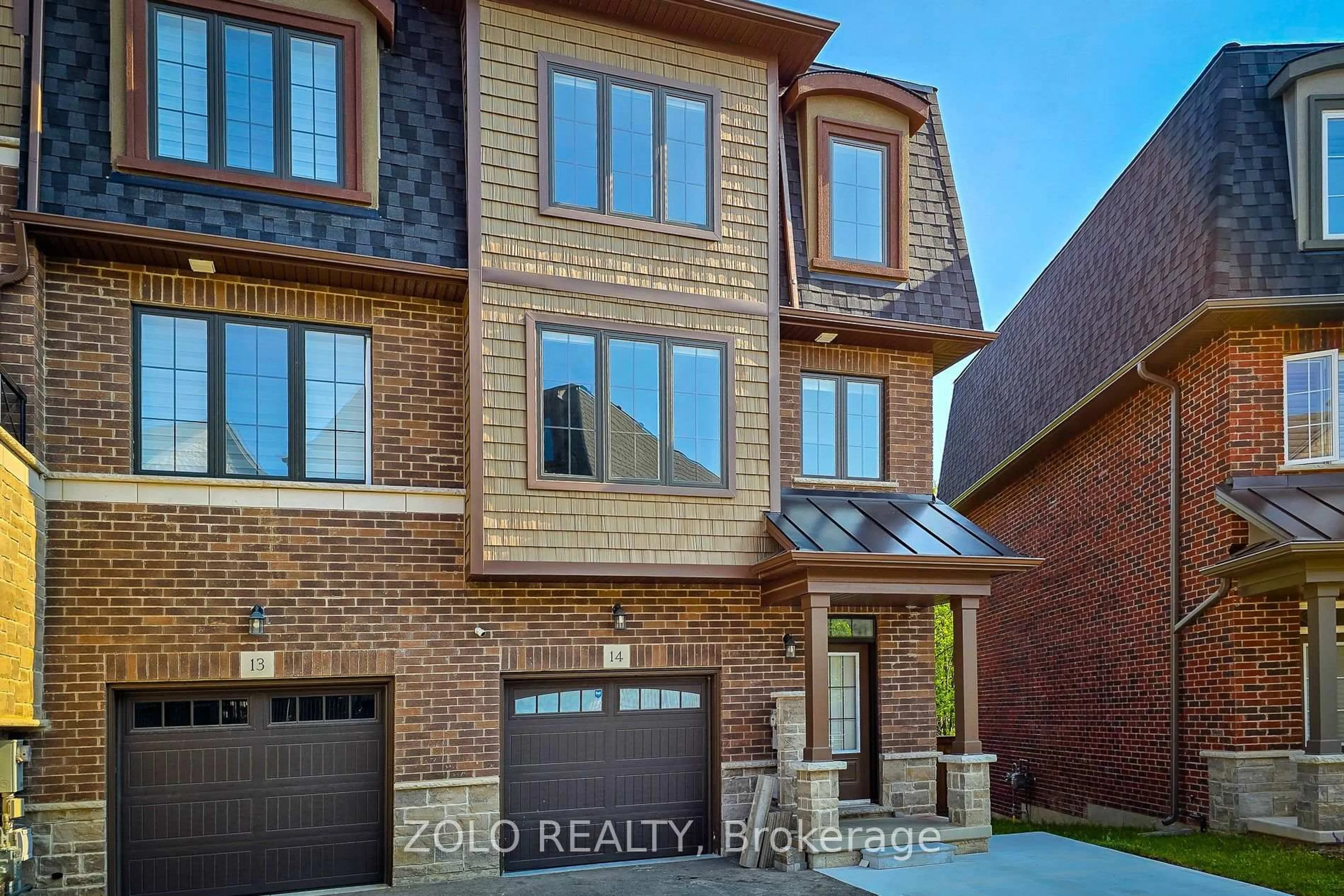 Home with brick exterior material, street for 445 Ontario St #14, Milton Ontario L9T 9K2