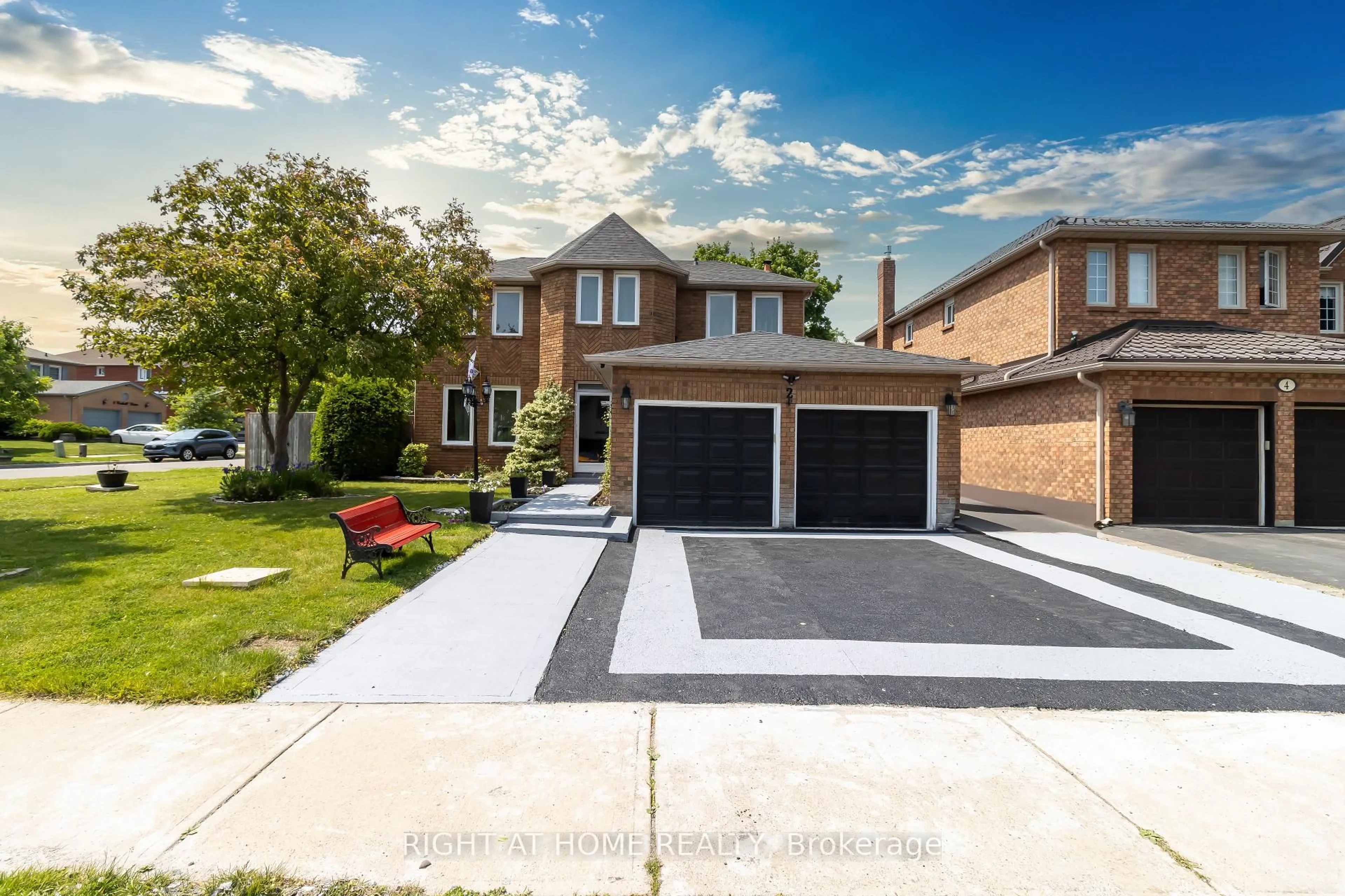 Home with brick exterior material, street for 2 Brydon Cres, Brampton Ontario L6X 3H5