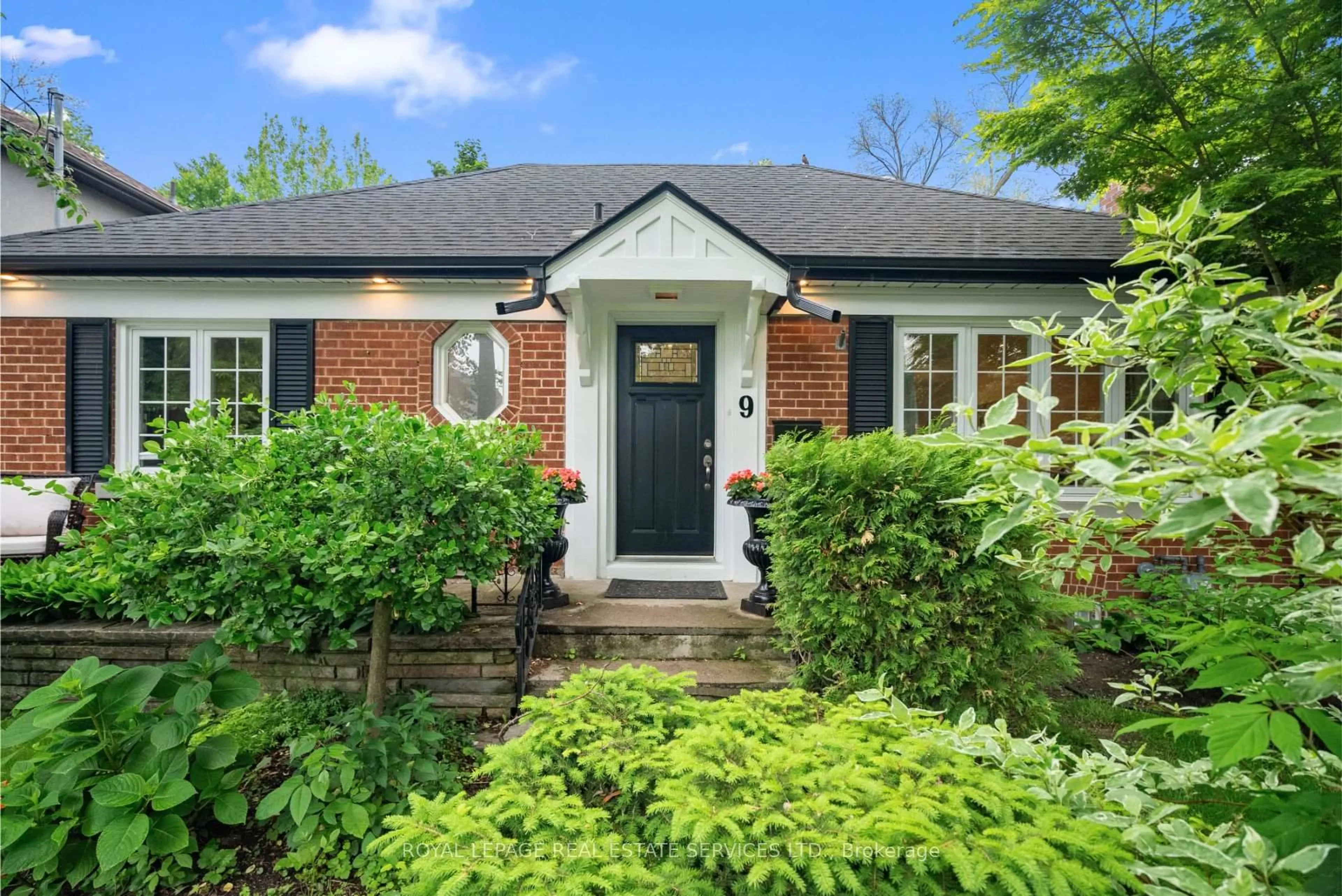 Home with brick exterior material, street for 9 Loyalist Rd, Toronto Ontario M9A 3P2