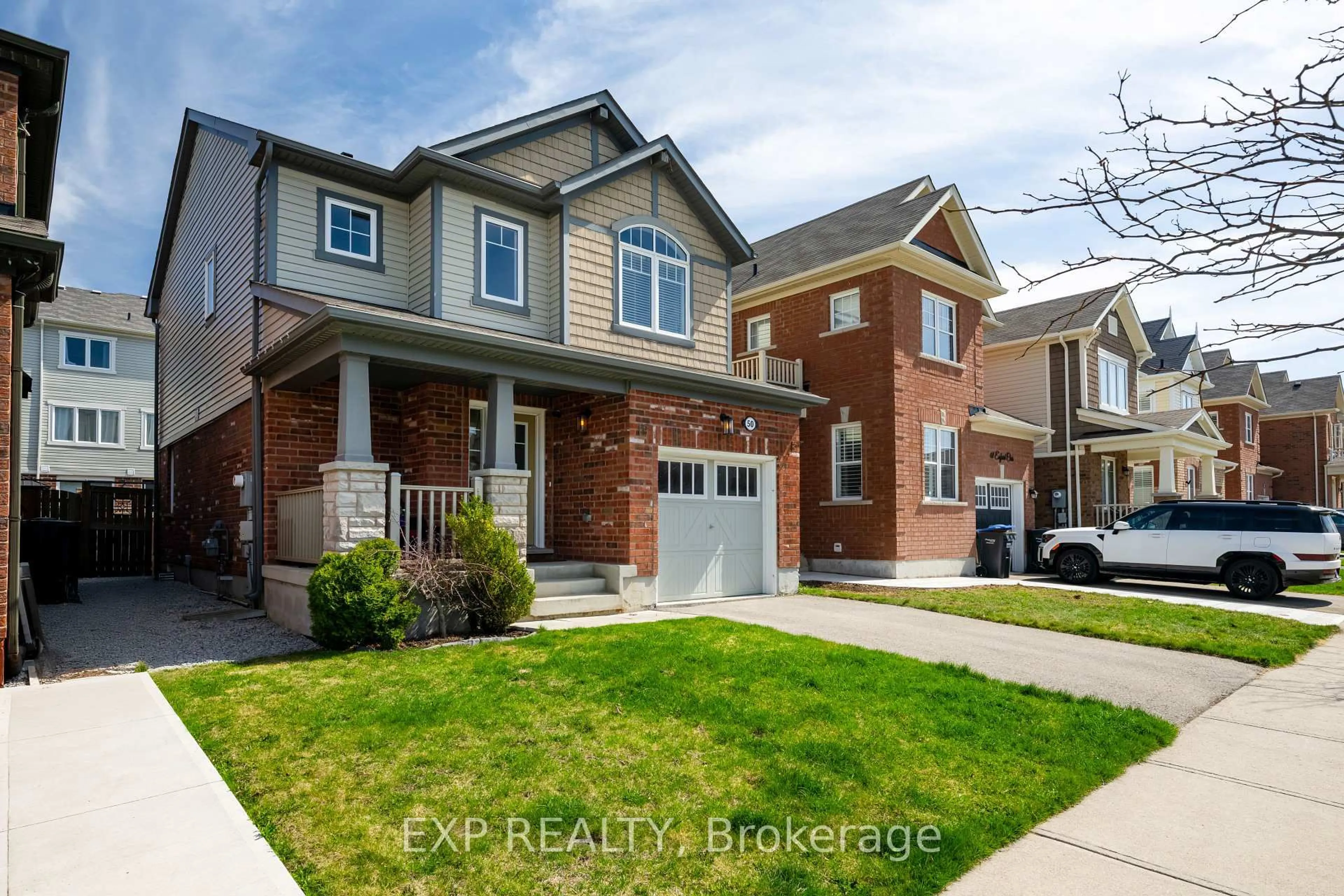 Home with brick exterior material, street for 50 Enford Cres, Brampton Ontario L7A 4C7