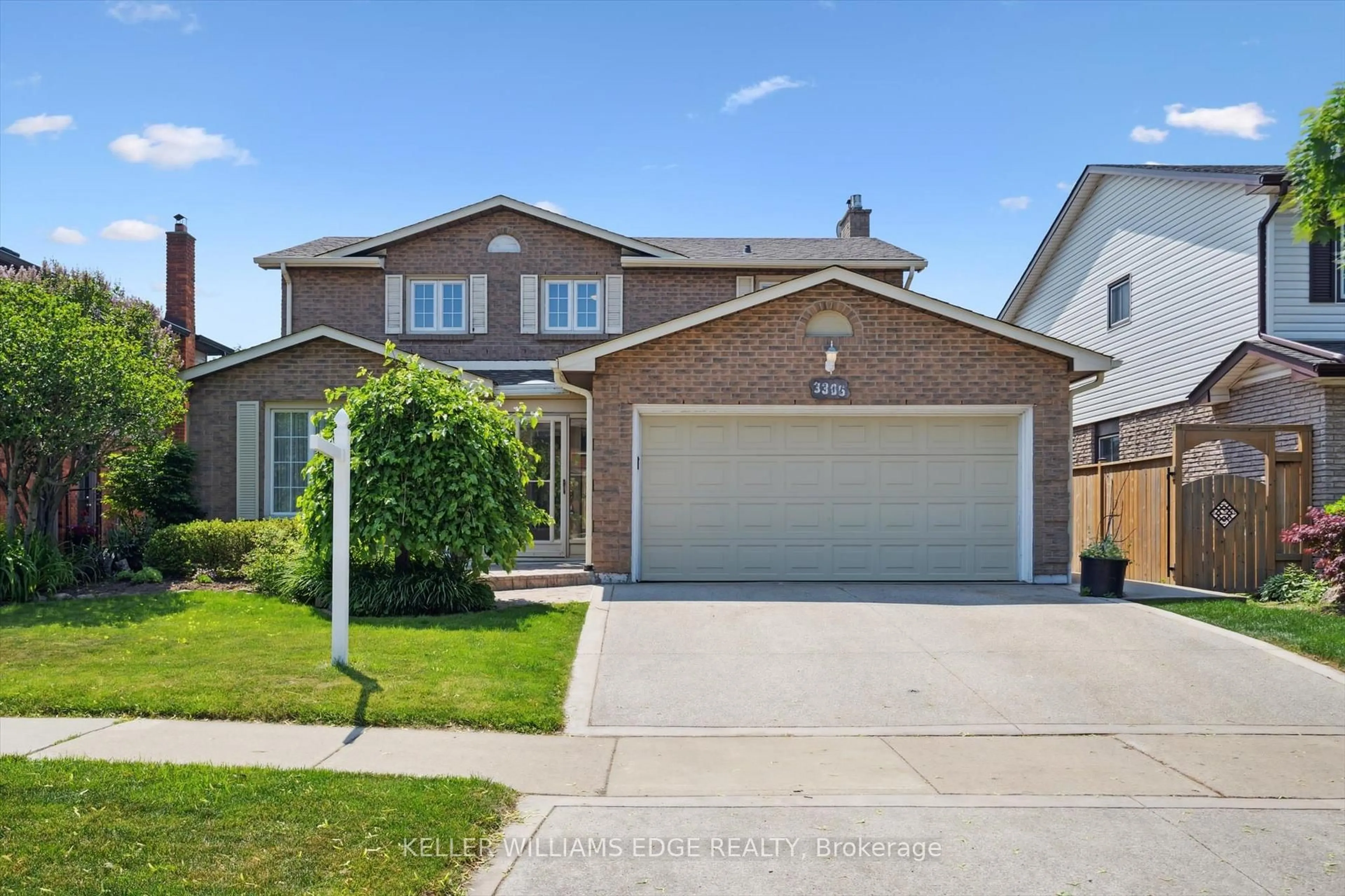 Home with brick exterior material, street for 3306 Palmer Dr, Burlington Ontario L7M 1X3