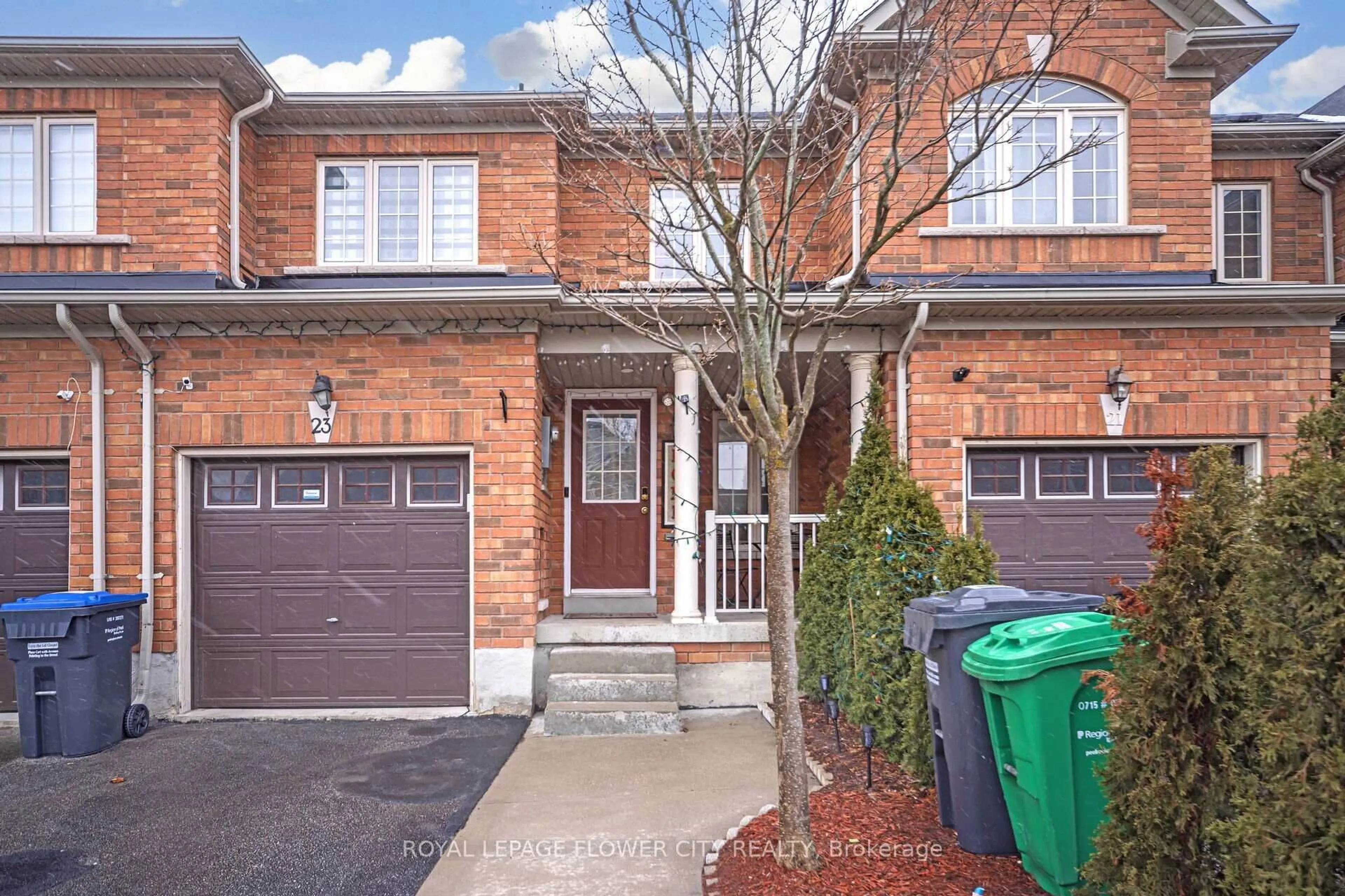 Home with brick exterior material, street for 23 Eagle Trace Dr, Brampton Ontario L6R 0M3