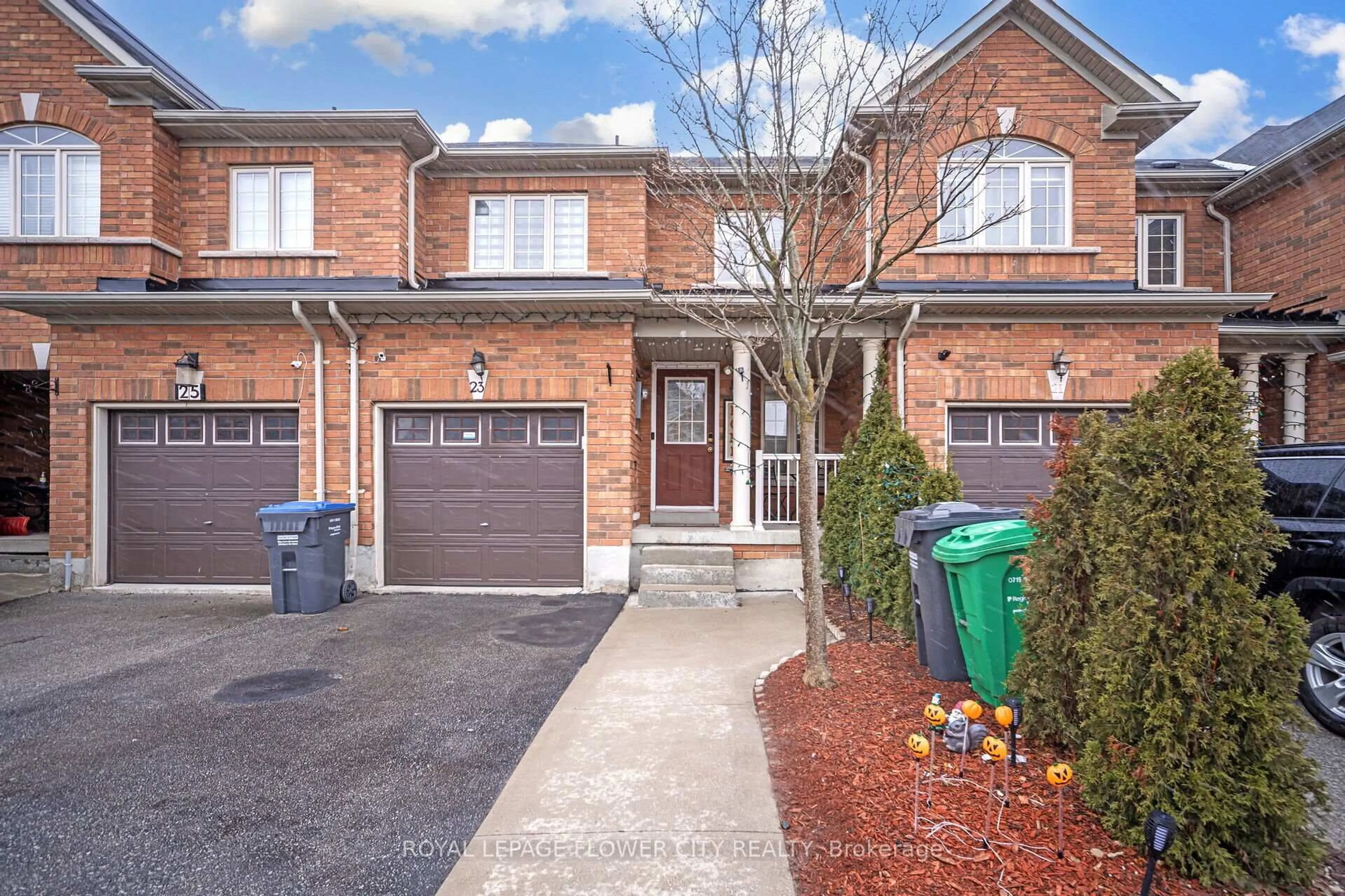 Home with brick exterior material, street for 23 Eagle Trace Dr, Brampton Ontario L6R 0M3