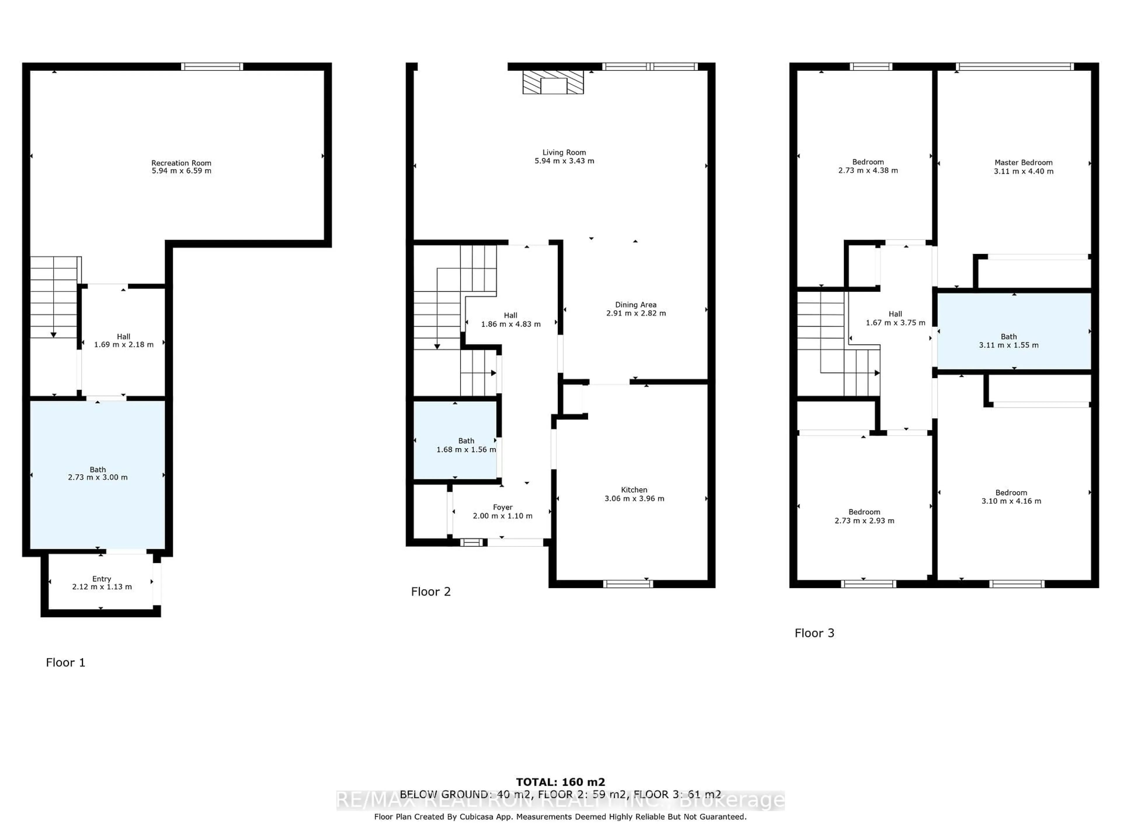 Floor plan for 19 Centennial Park Rd #10, Toronto Ontario M9C 4W8