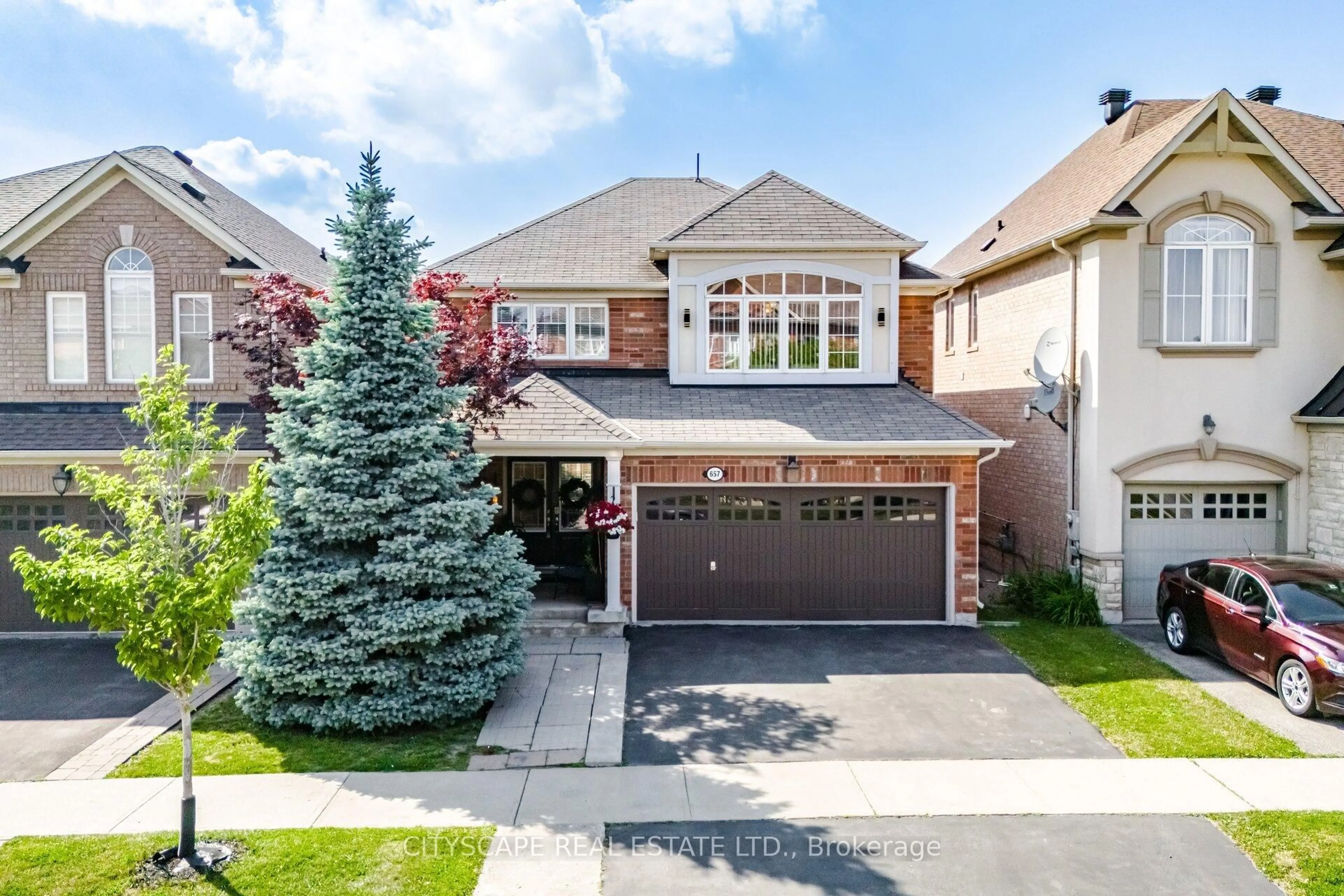 Home with brick exterior material, street for 657 Symons Cross, Milton Ontario L9T 7S2