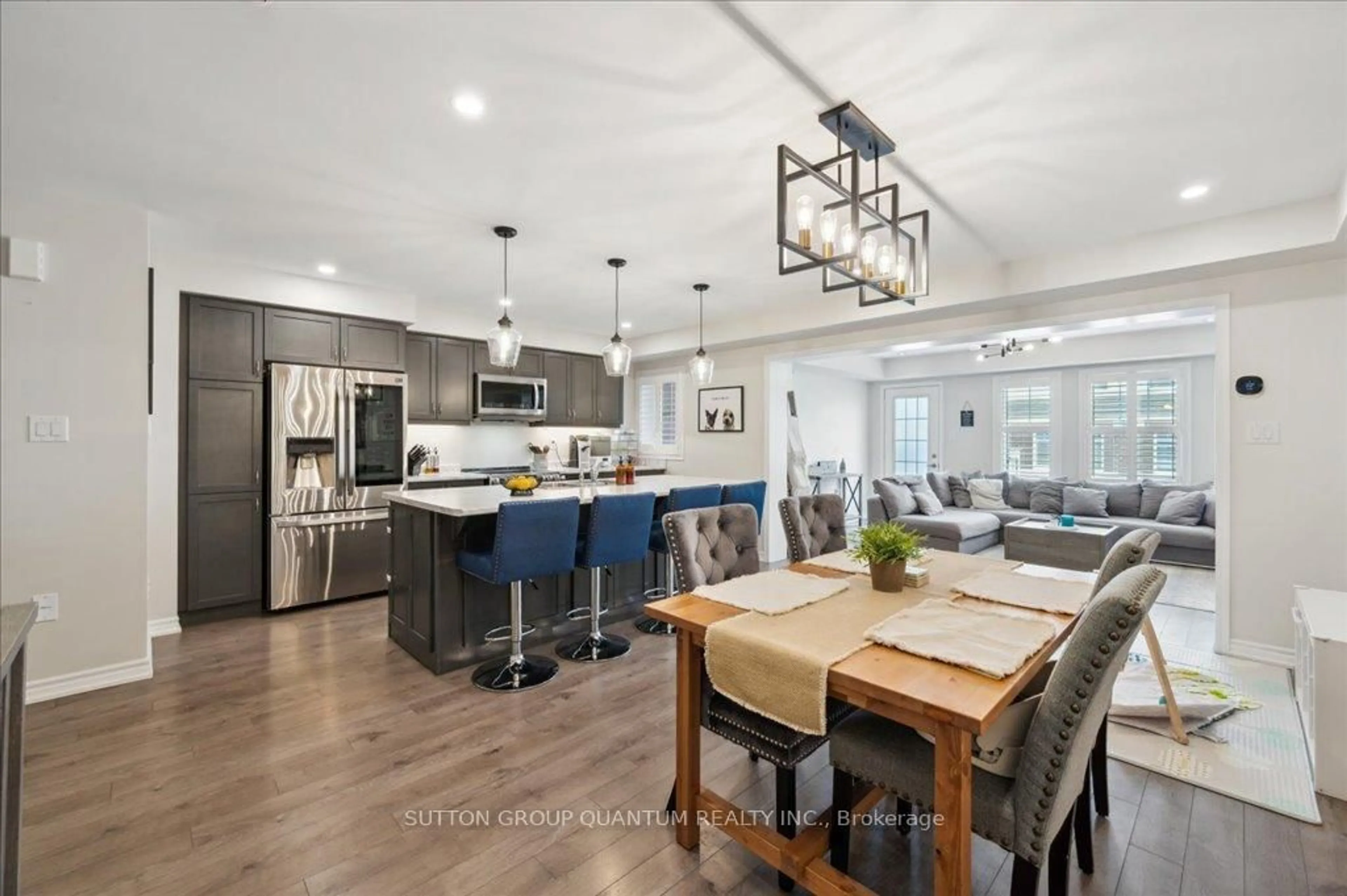 Open concept kitchen, unknown for 1222 Rose Way #66, Milton Ontario L9E 1P2