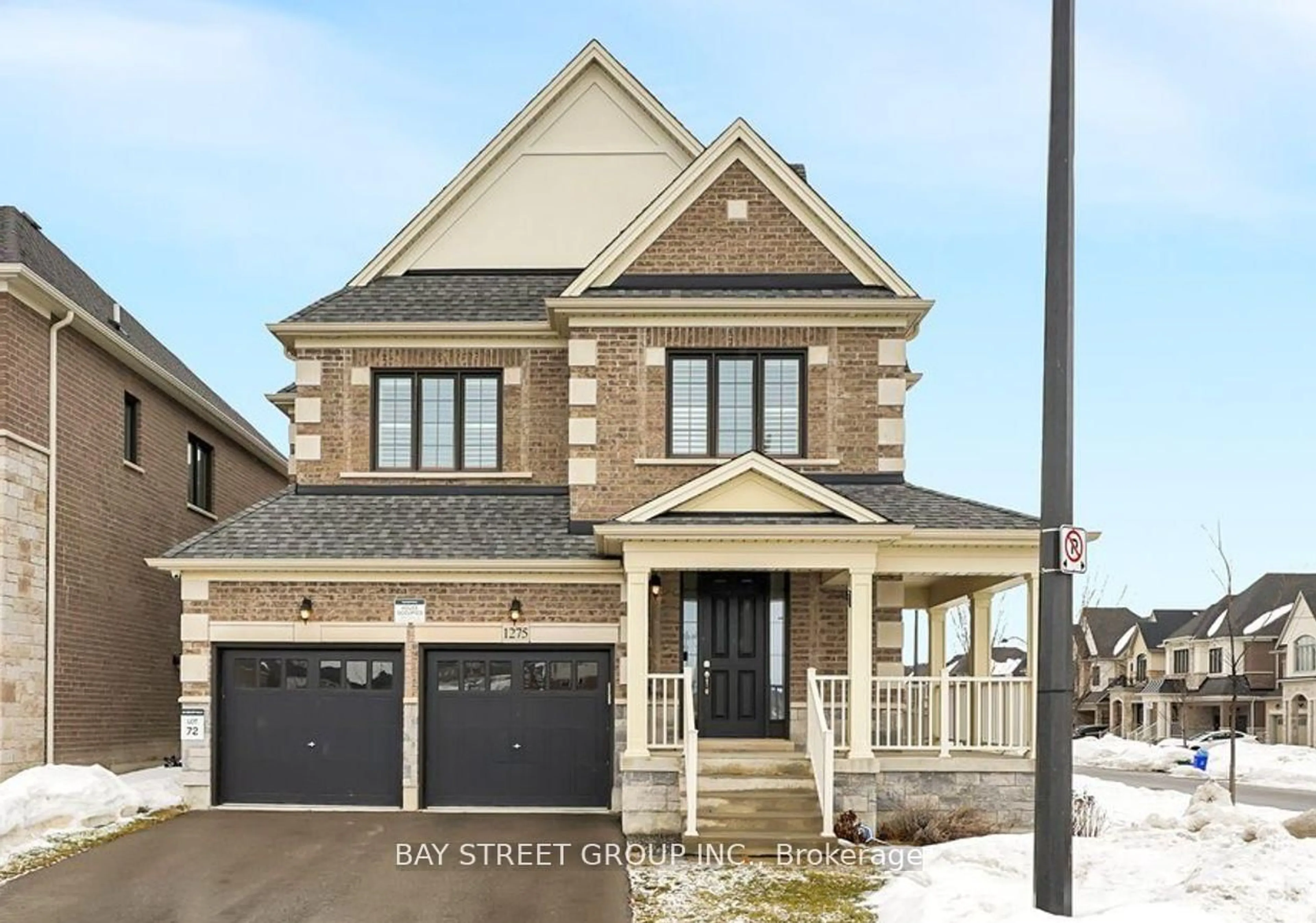 Home with brick exterior material, street for 1275 Raspberry Terr, Milton Ontario L9T 2X5