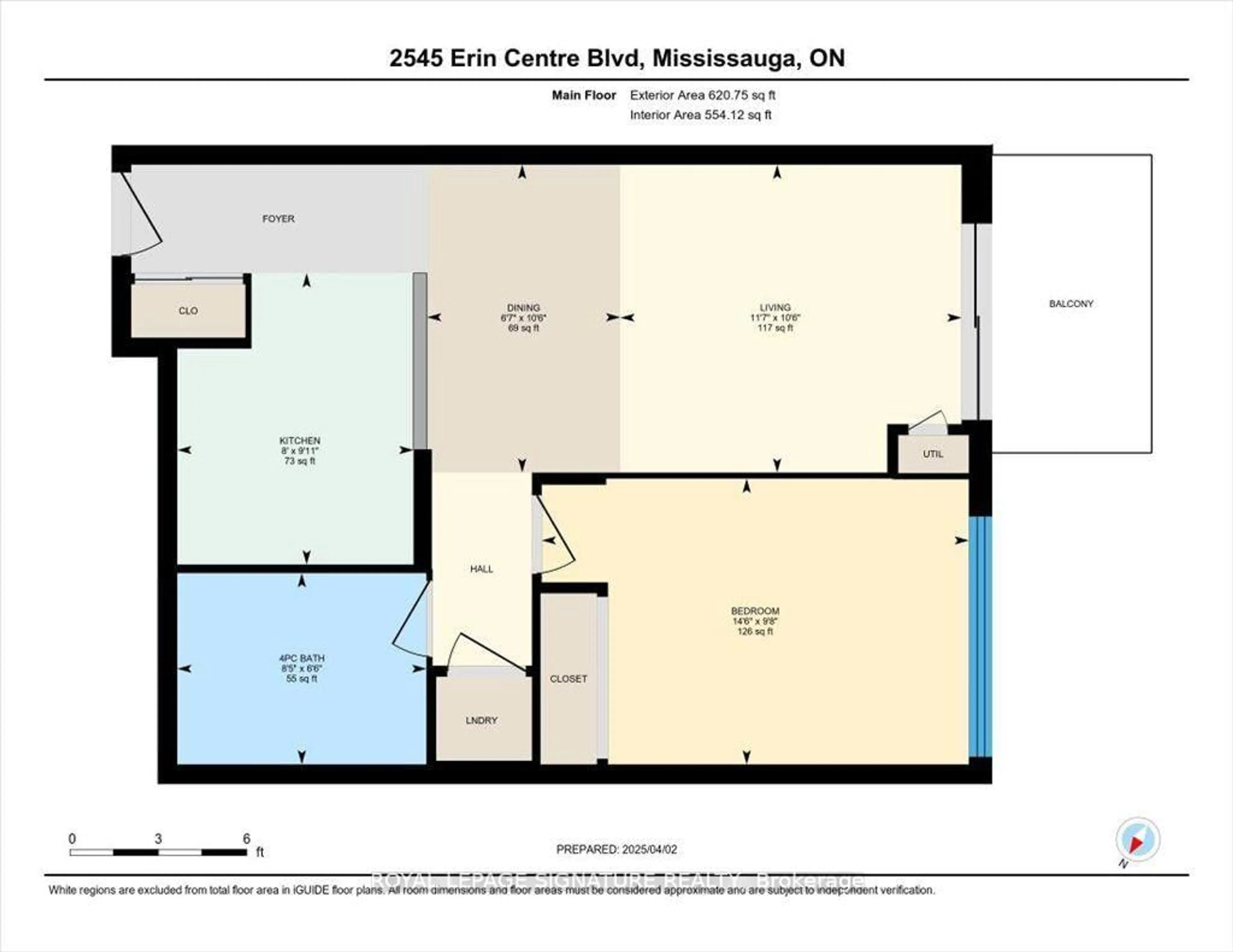 Floor plan for 2545 Erin Centre Blvd #PH 05, Mississauga Ontario L5M 5H6