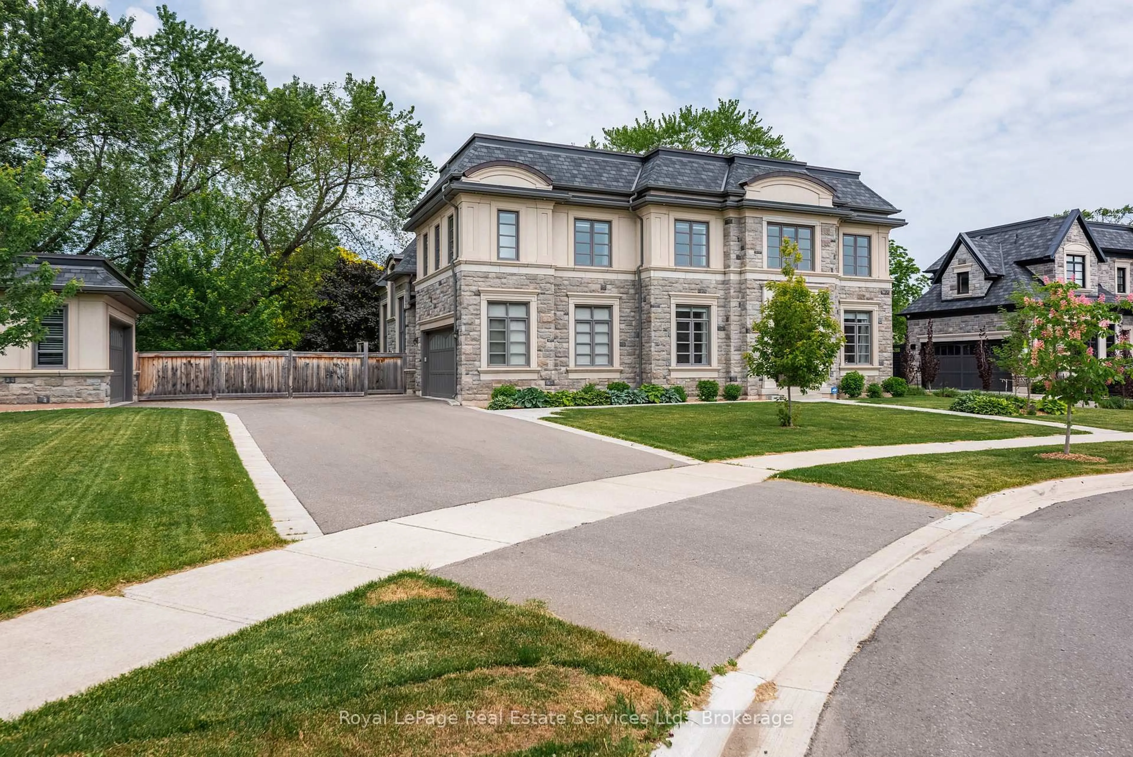 Home with brick exterior material, street for 215 Prince George Cres, Oakville Ontario L6L 0G5