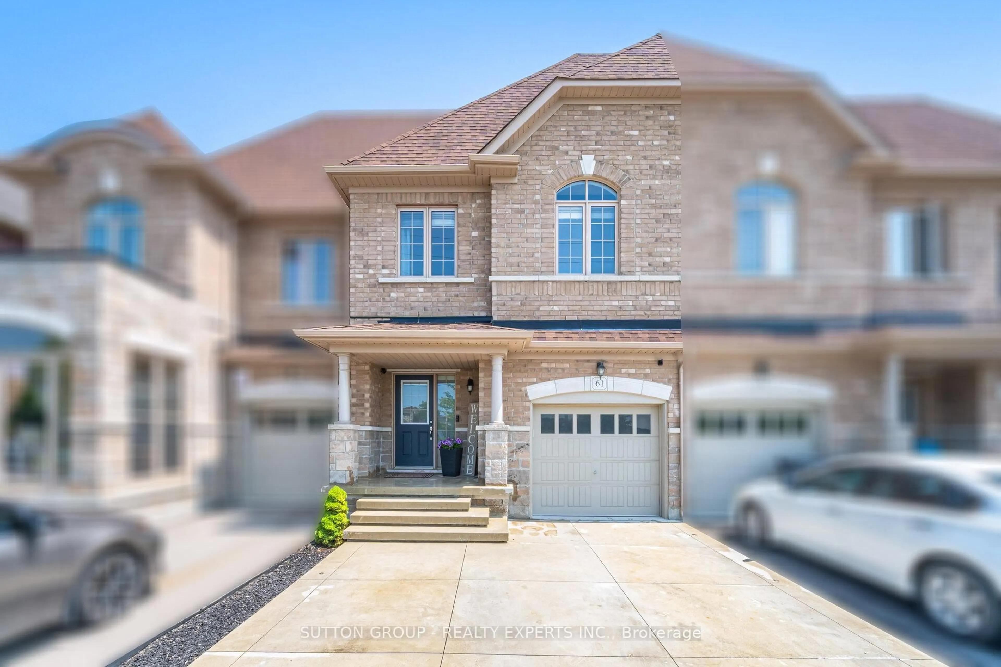 Home with brick exterior material, street for 61 Agava St, Brampton Ontario L7A 4R9