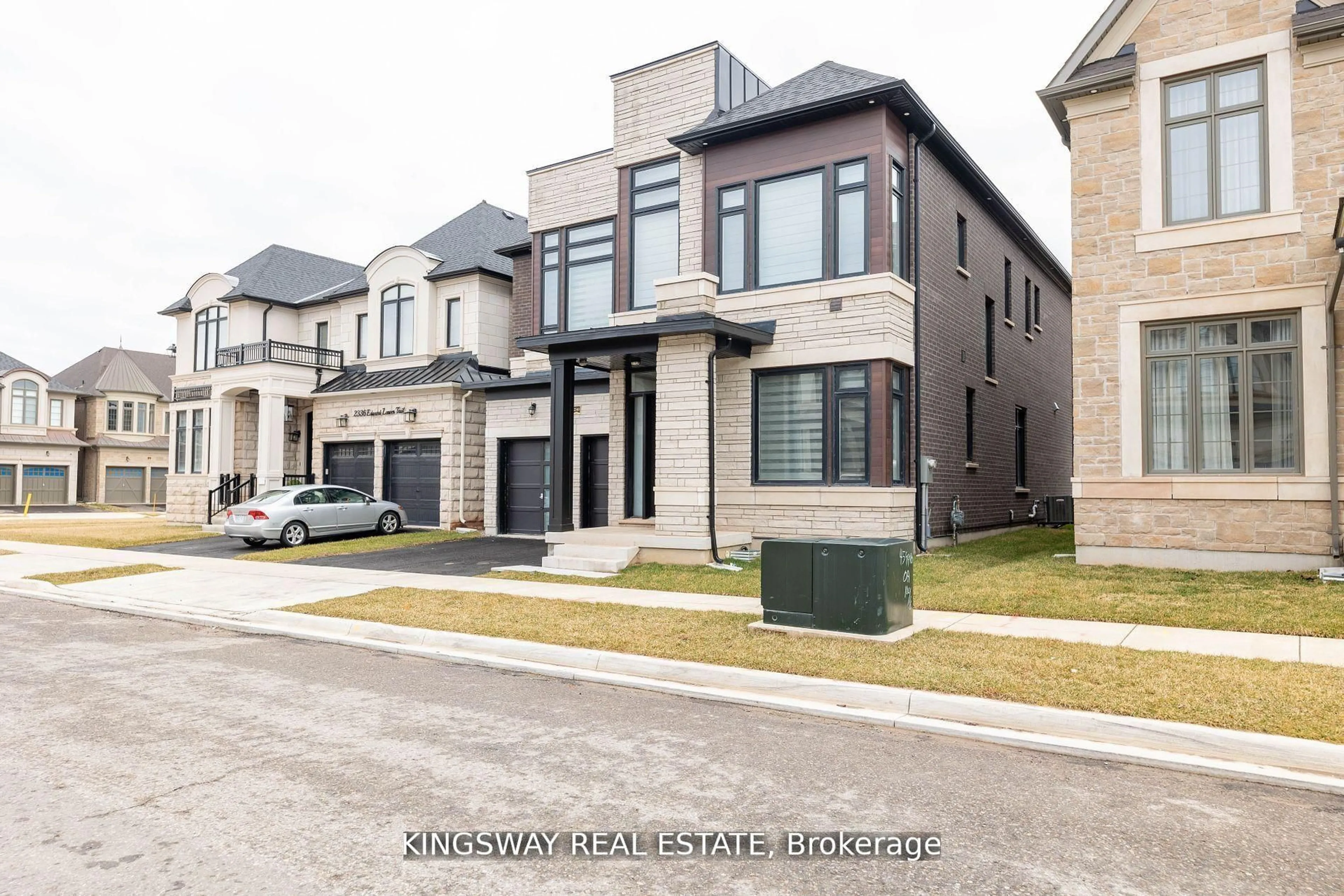 Home with brick exterior material, street for 2340 Edward Leaver Tr, Oakville Ontario L6M 5M7