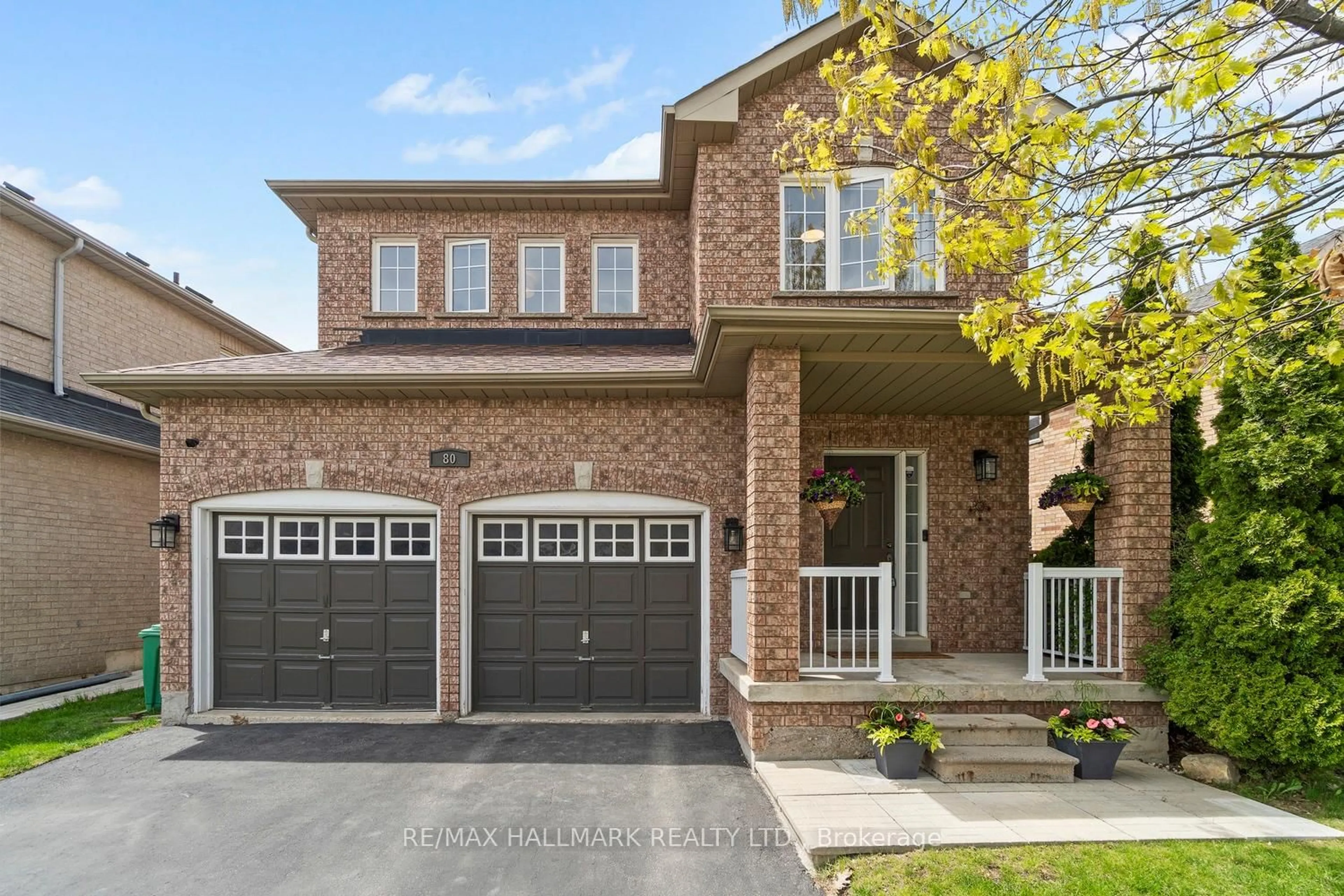 Home with brick exterior material, street for 80 Sewells Lane, Brampton Ontario L7A 2Z8