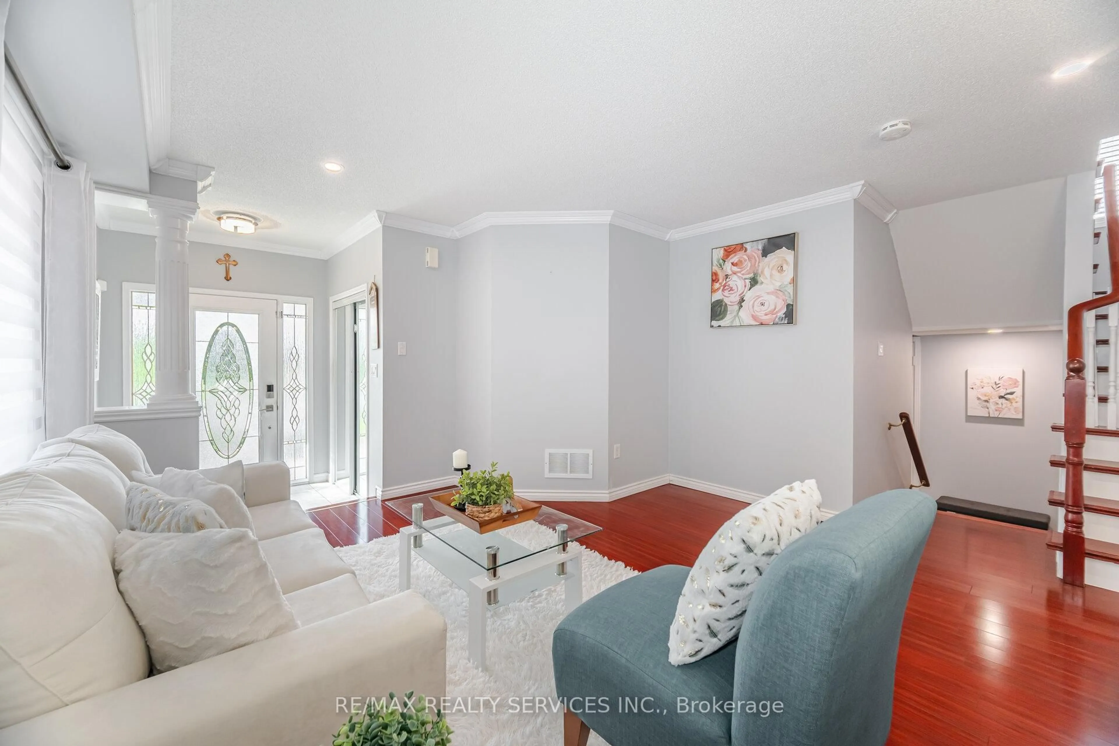 Living room with furniture, unknown for 67 El Camino Way, Brampton Ontario L7A 3B1