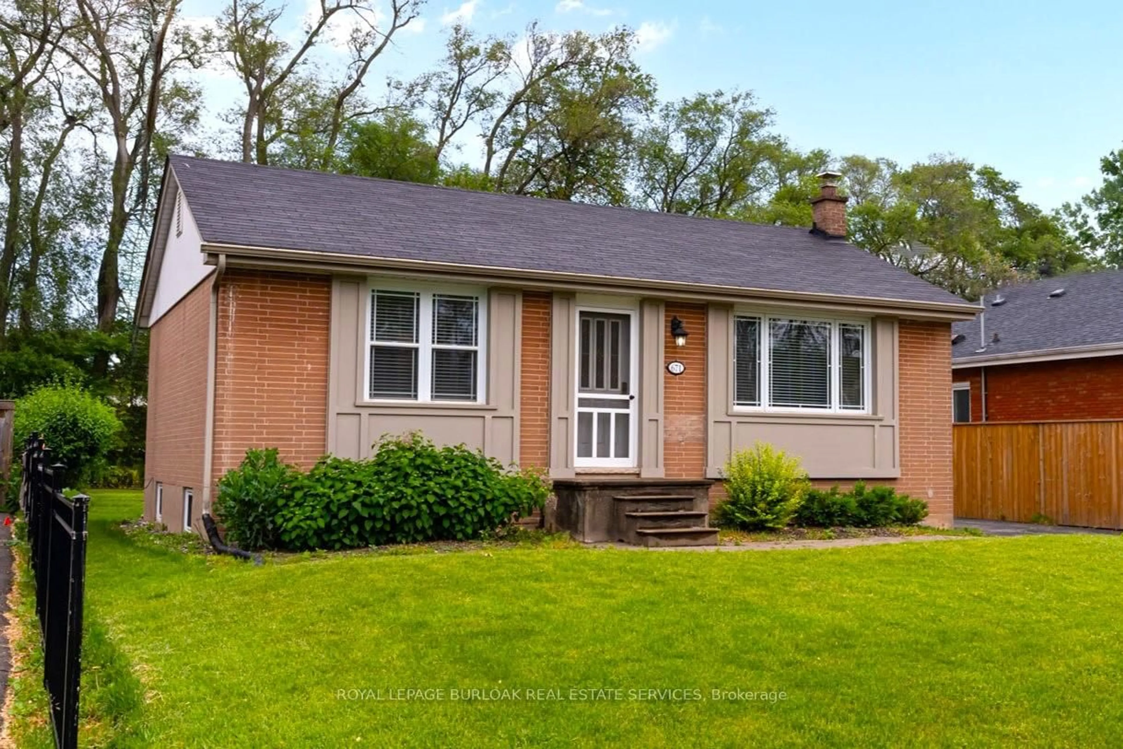 Home with brick exterior material, street for 671 Wickens Ave, Burlington Ontario L7T 3T1