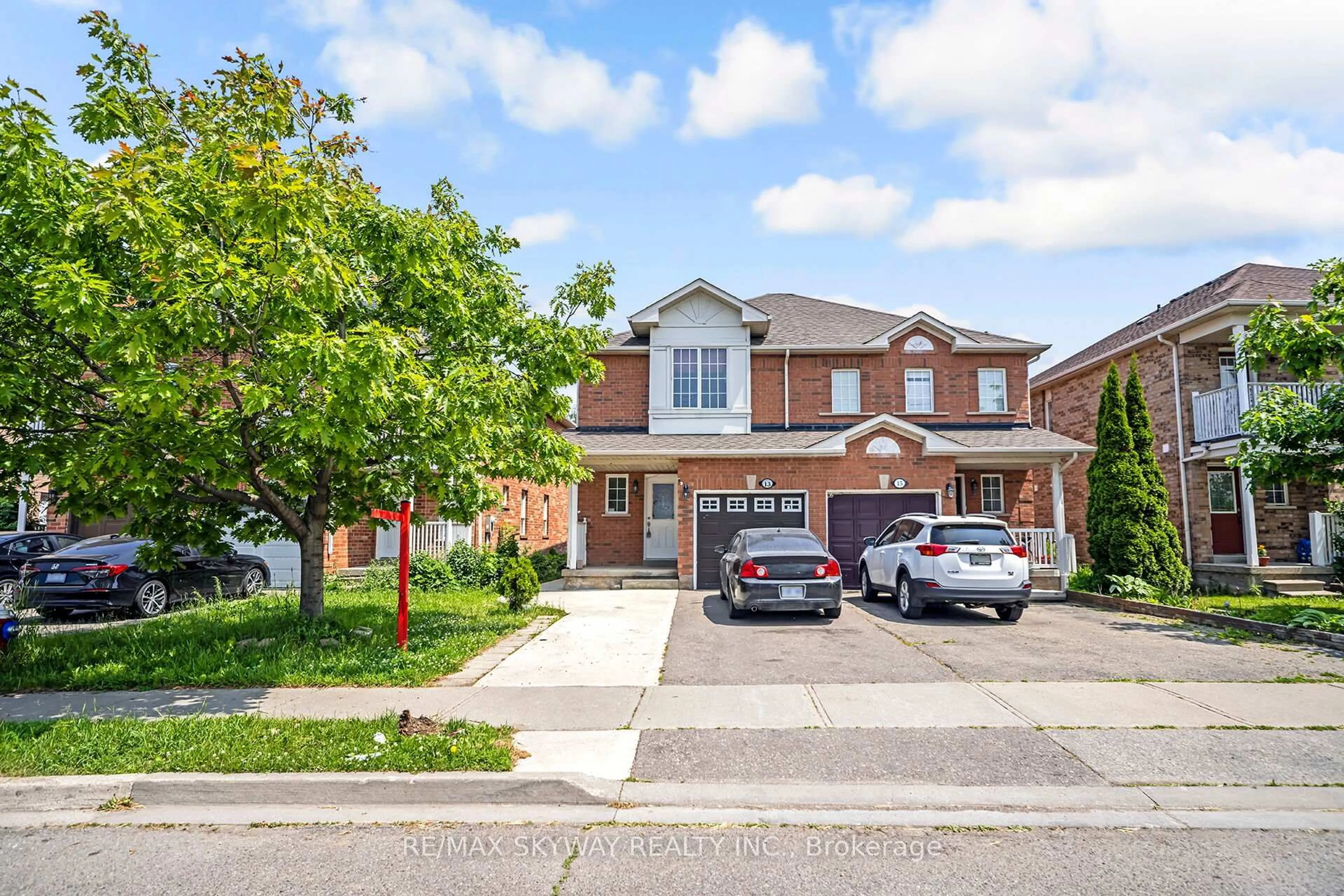 Home with brick exterior material, street for 13 Ozner Crt, Brampton Ontario L6X 4Y9