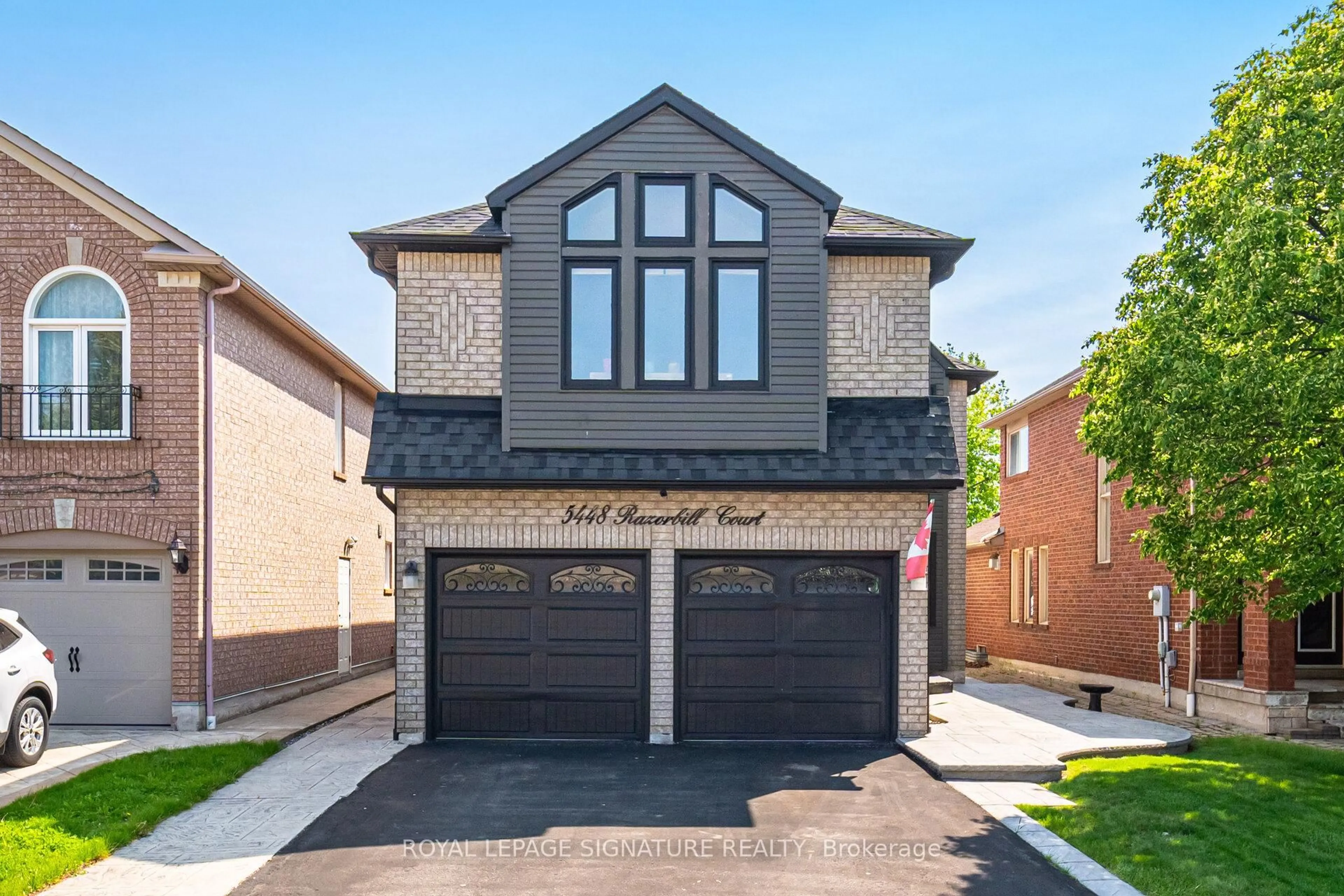Home with brick exterior material, street for 5448 Razorbill Crt, Mississauga Ontario L5V 2C9