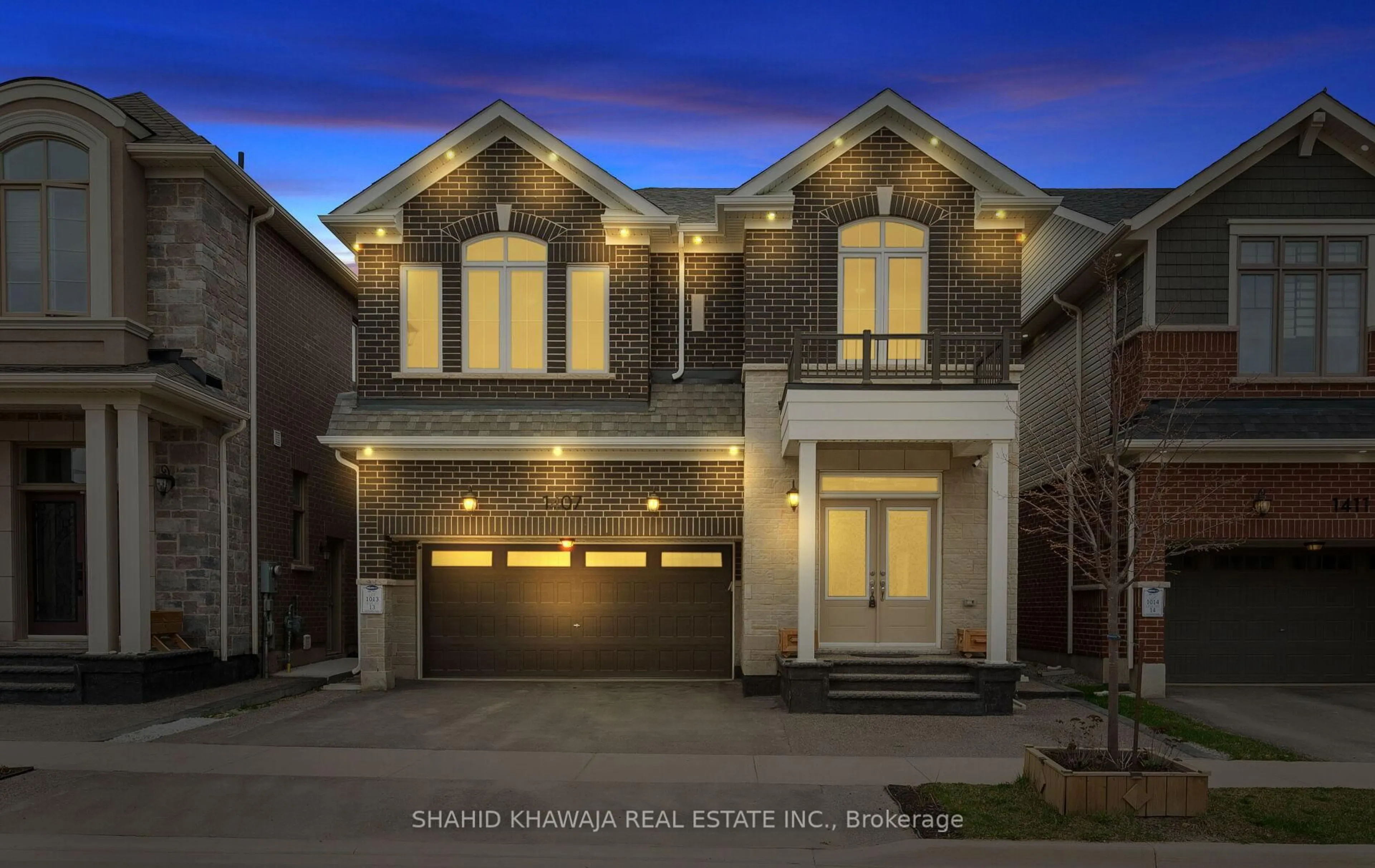 Home with brick exterior material, street for 1407 Buckthorn Gdns, Milton Ontario L9E 1P9