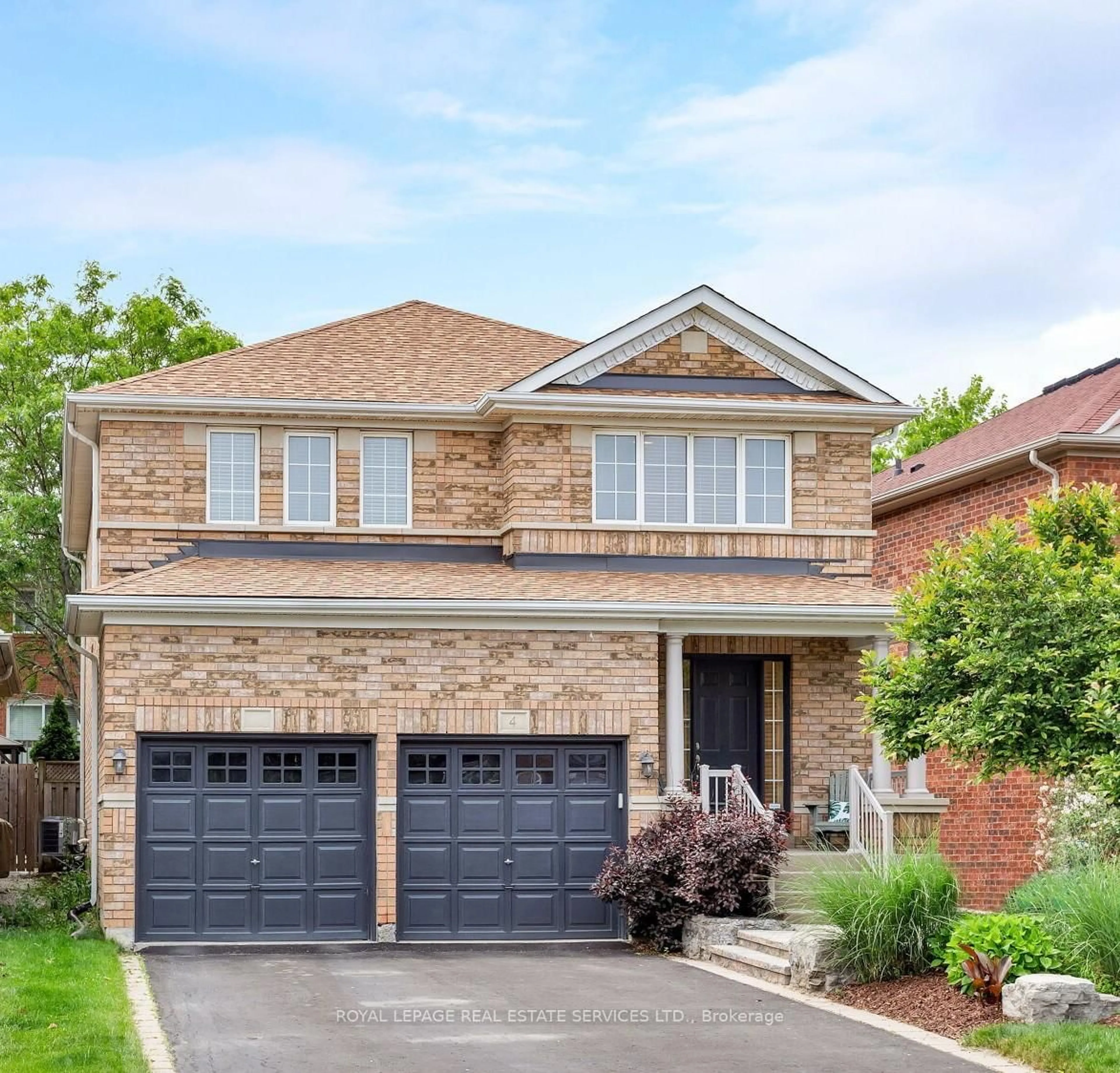 Home with brick exterior material, street for 4 Hackmore Gate, Brampton Ontario L7A 1R6