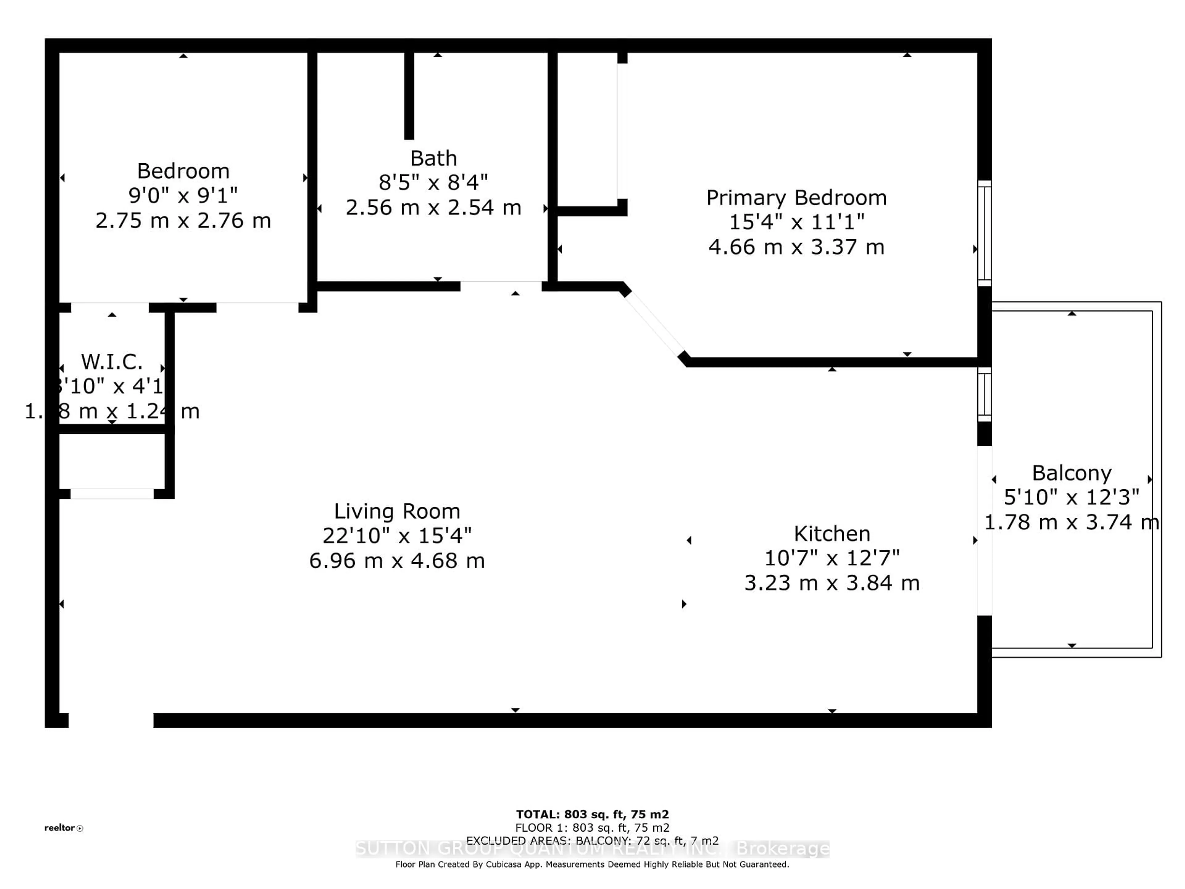 Floor plan for 4003 Kilmer Dr #305, Burlington Ontario L7M 4M1