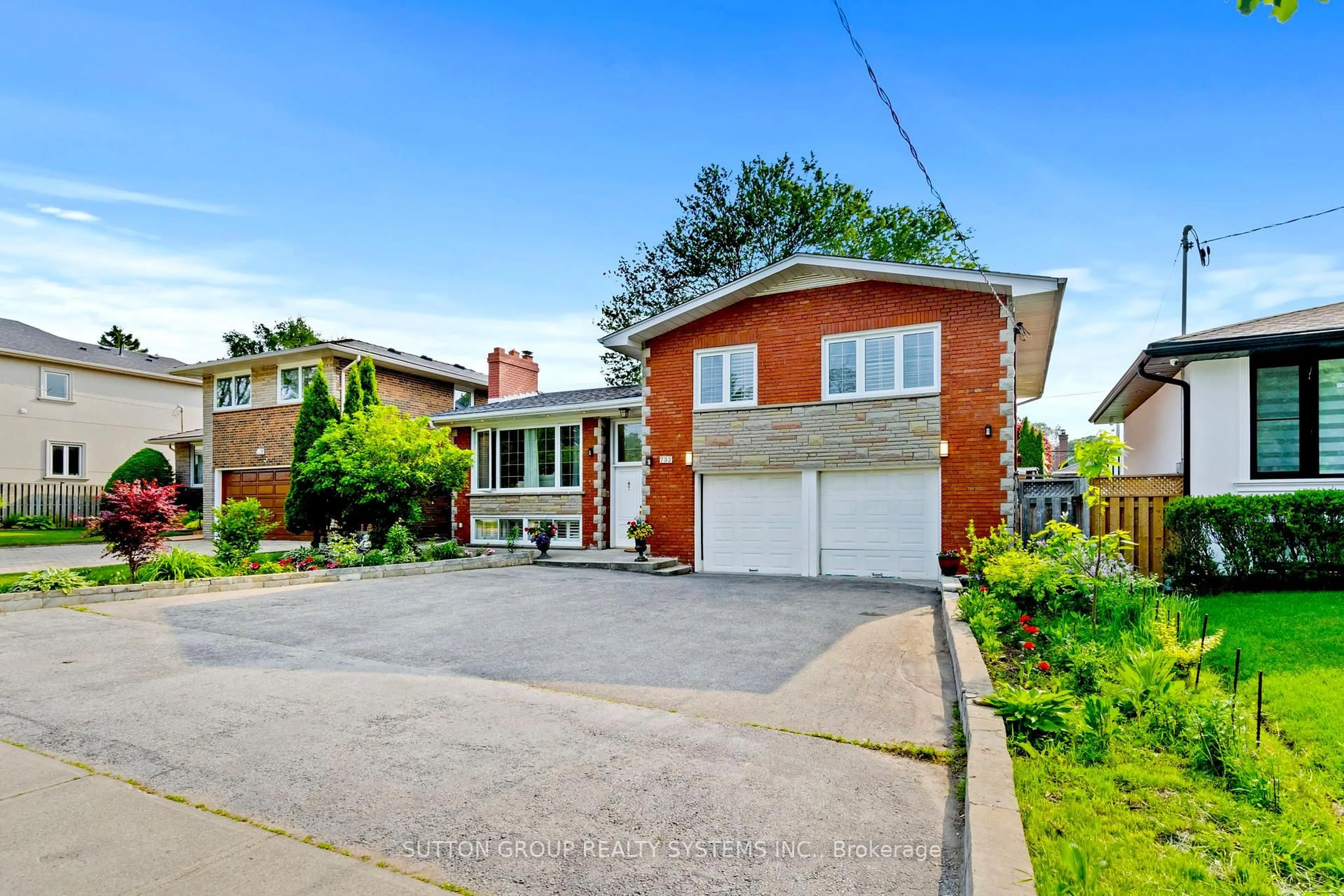 Home with brick exterior material, street for 732 Royal York Rd, Toronto Ontario M8Y 2T6