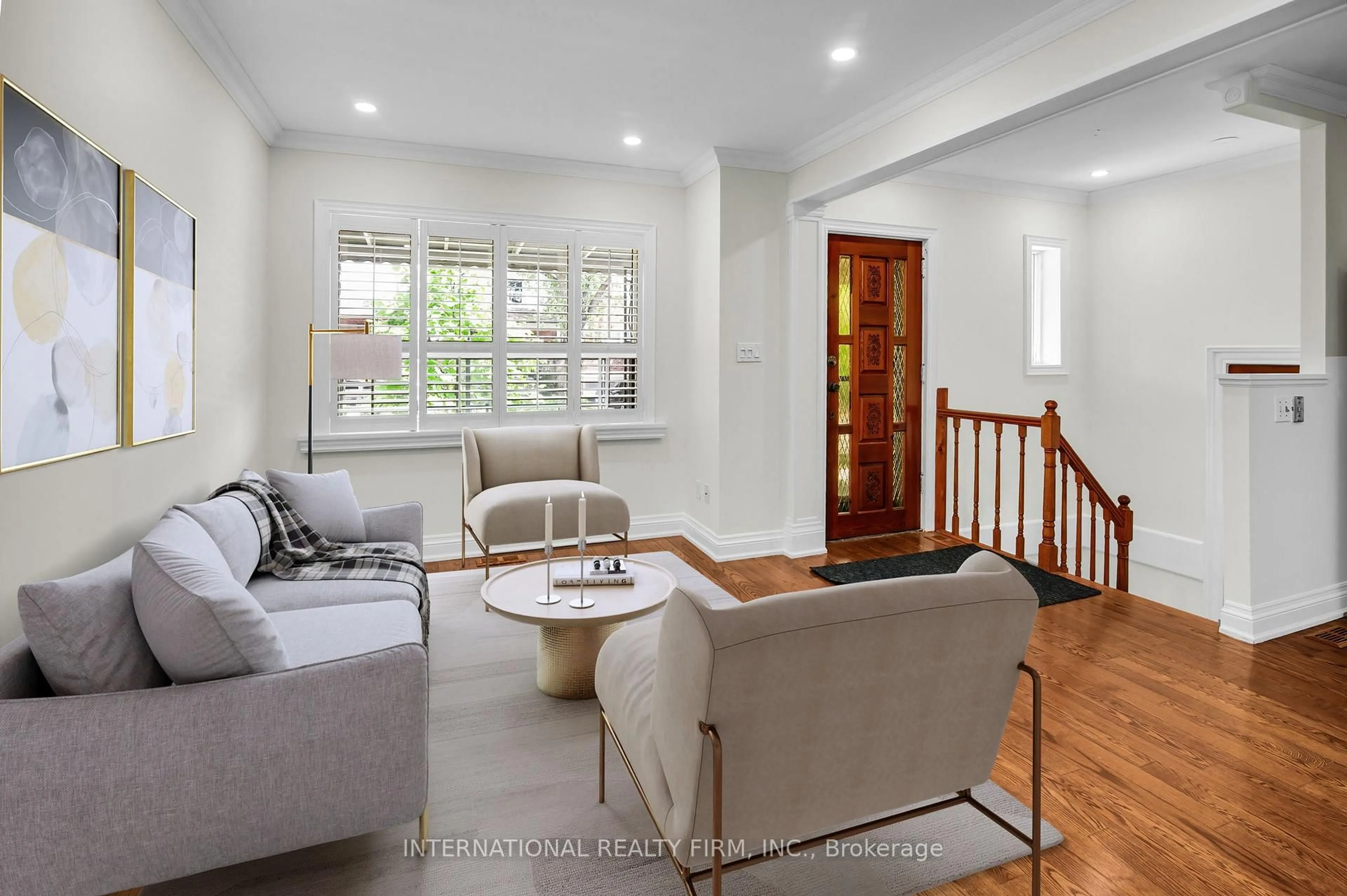 Living room with furniture, unknown for 229 Livingstone Ave, Toronto Ontario M6E 2M3